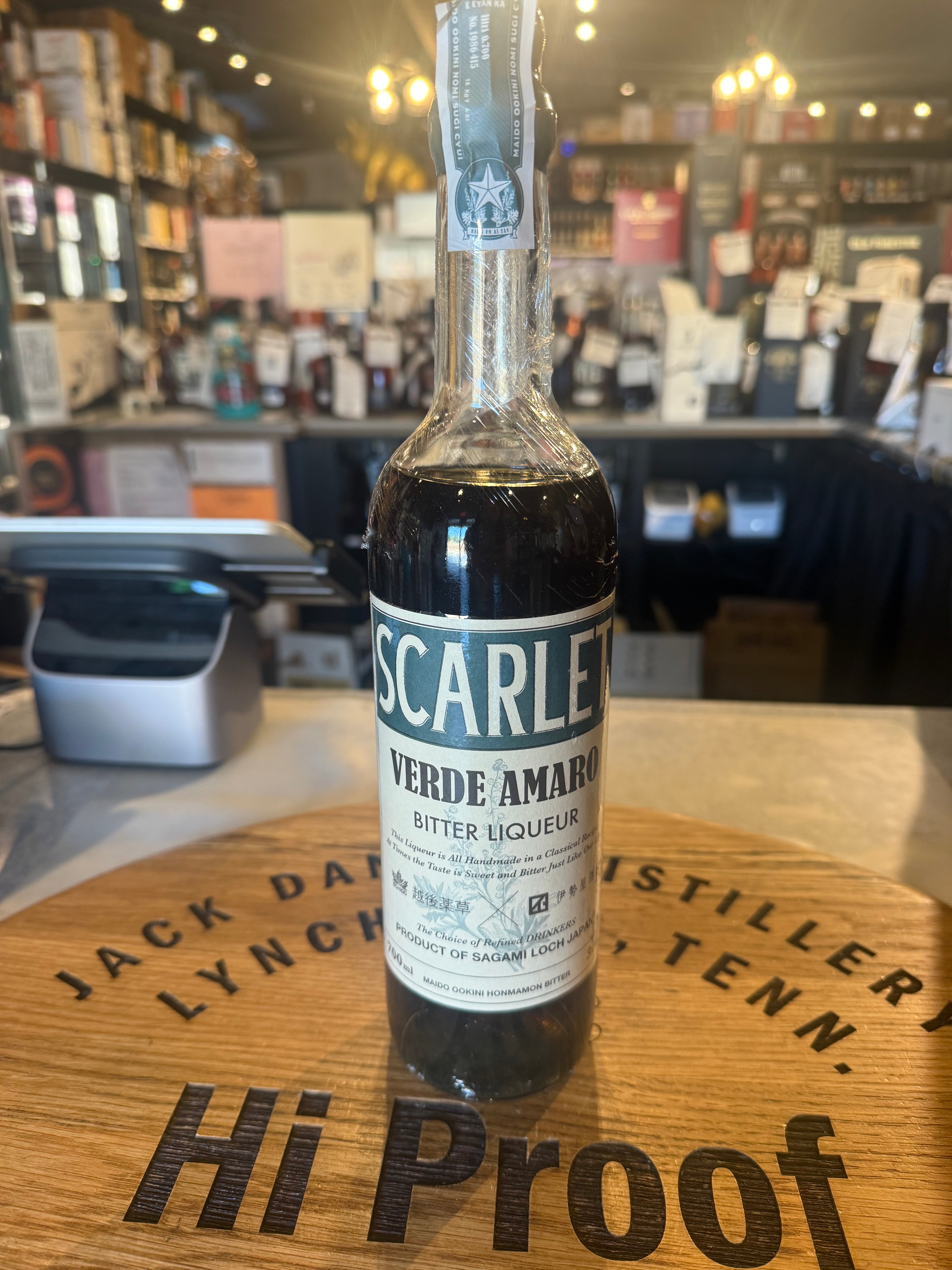 Iseya Distillery Scarlet Verde Amaro Japanese Bitter Liqueur 700ML