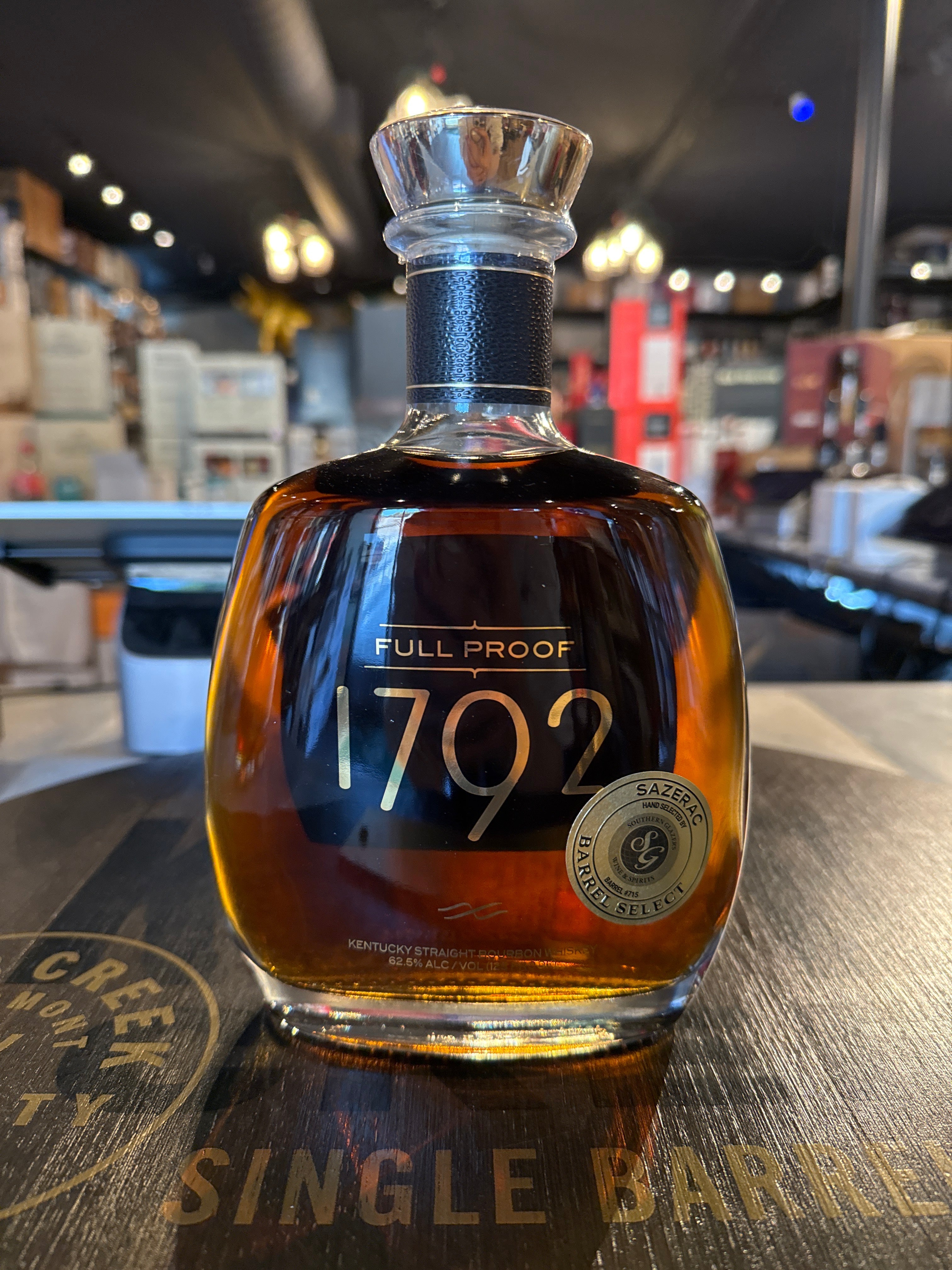 1792 Full Proof Single Barrel #715 125proof 750ml
