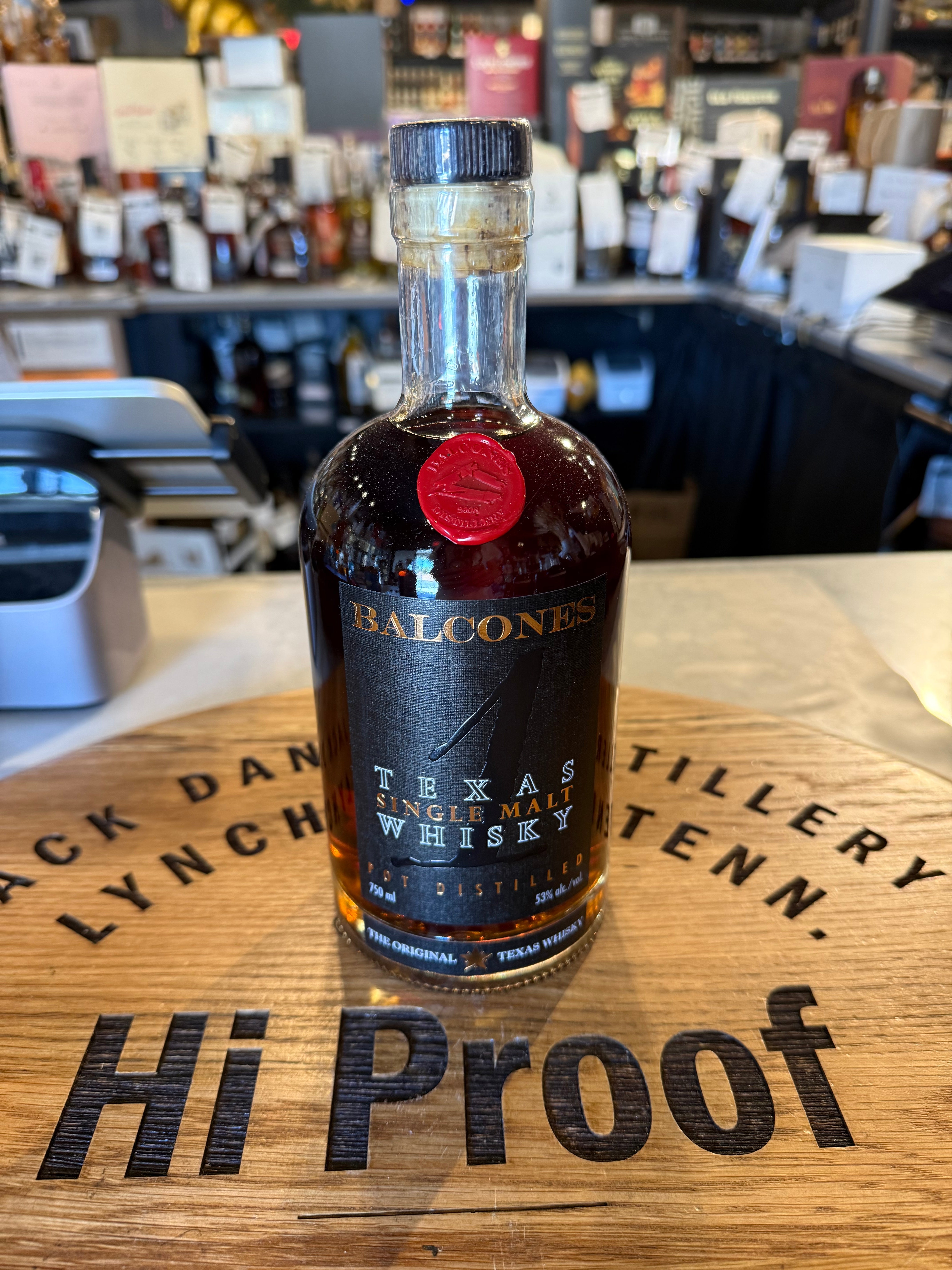 BALCONES TEXAS 1 SINGLE MALT WHISKY 750ml