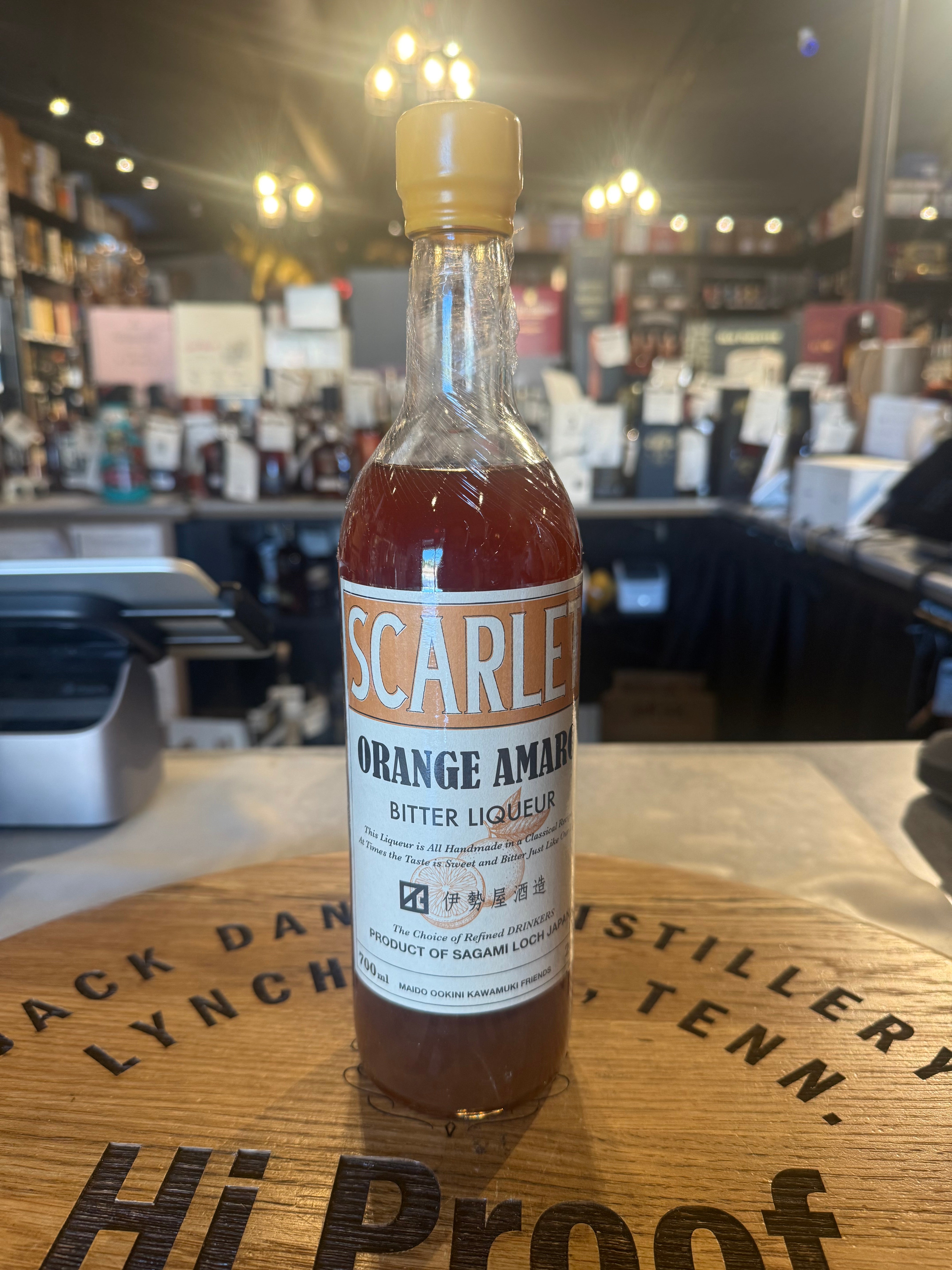 Iseya Distillery Scarlet Orange Amaro Japanese Bitter Liqueur 700ML
