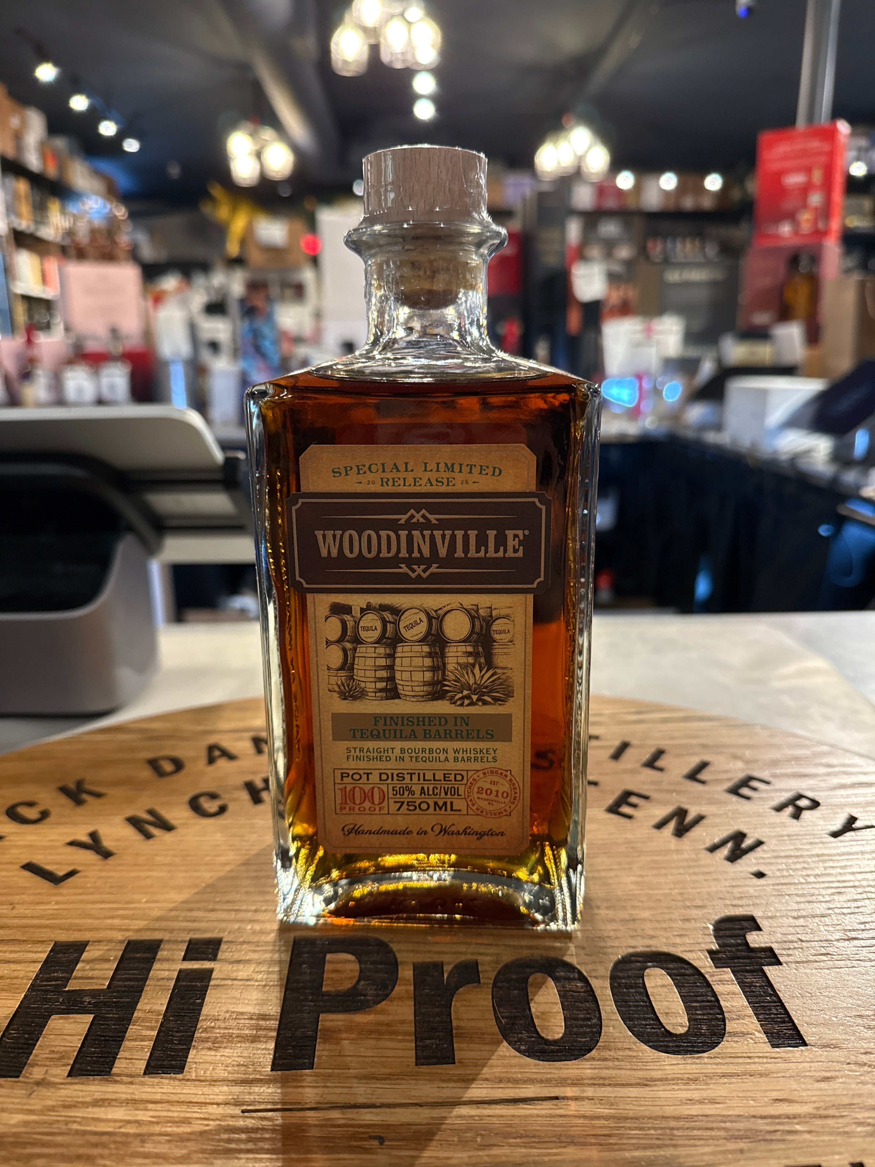 Woodinville Straight Bourbon Finished in Tequila Barrel 750mL
