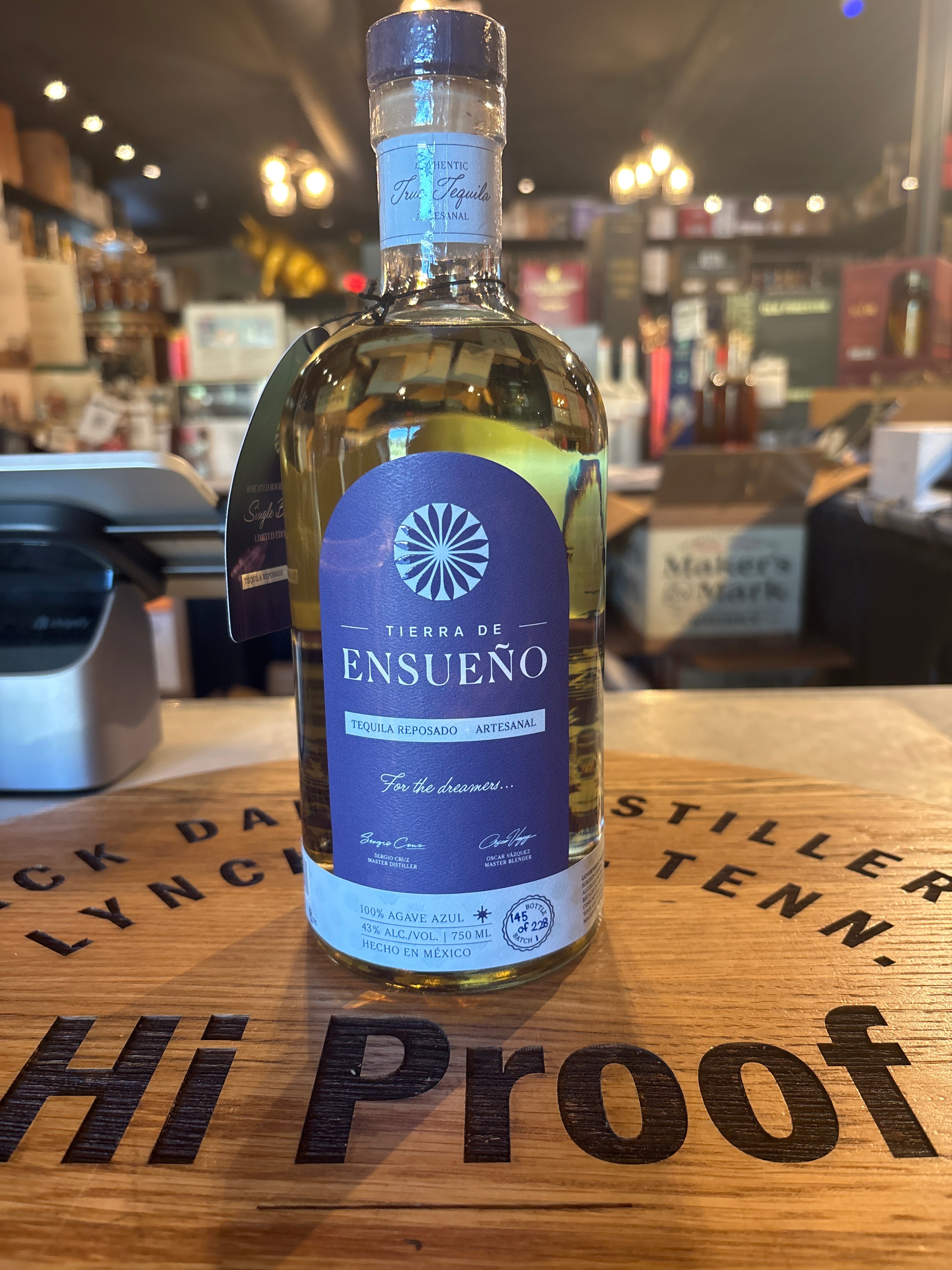 Tierra de Ensueño Single Barrel Reposado (Weller Cask) 750ml
