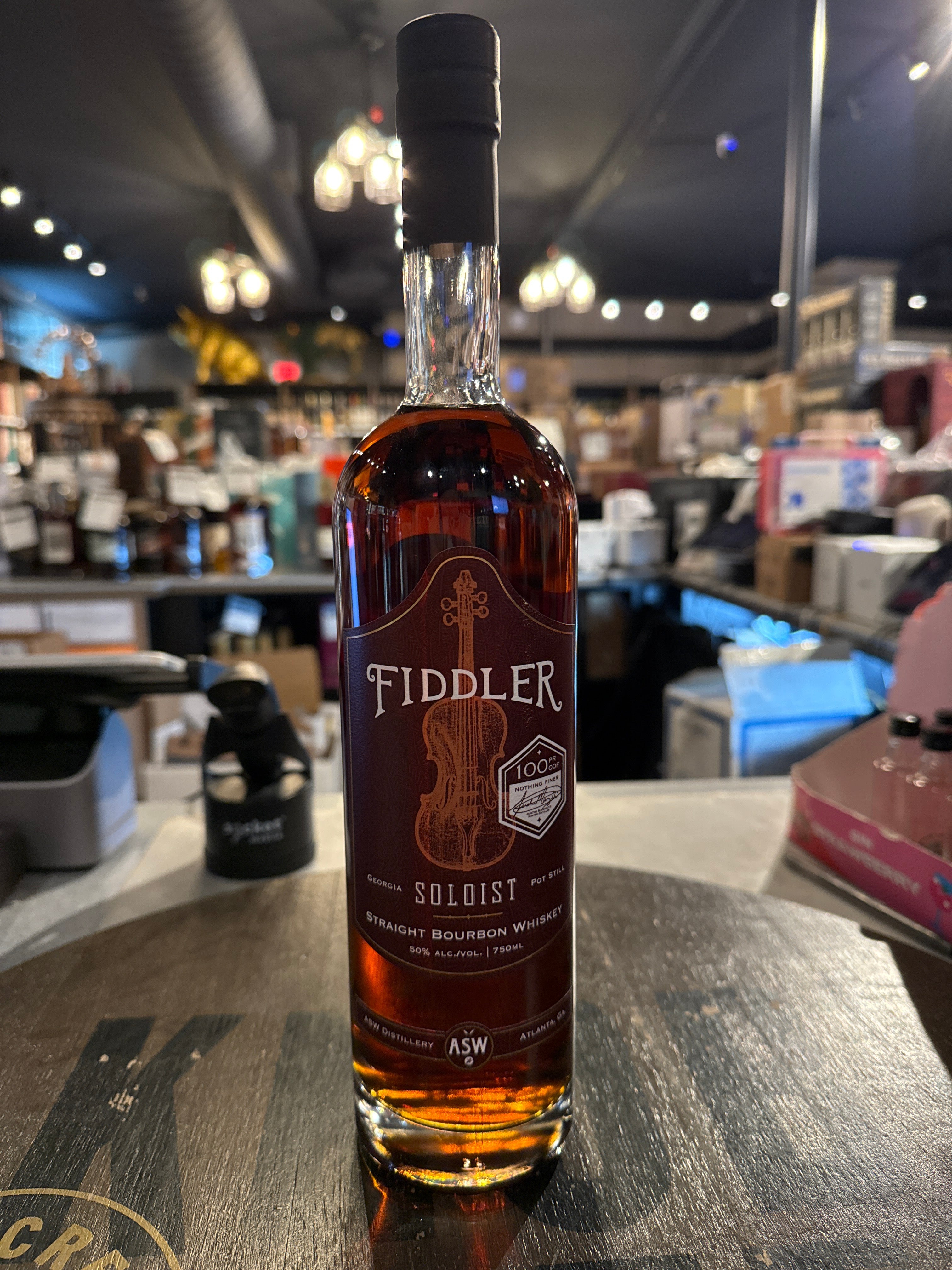 Fiddler Soloist Cask Strength Bourbon 750ml