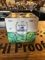 Cutwater Margarita Lime 12oz*4pk