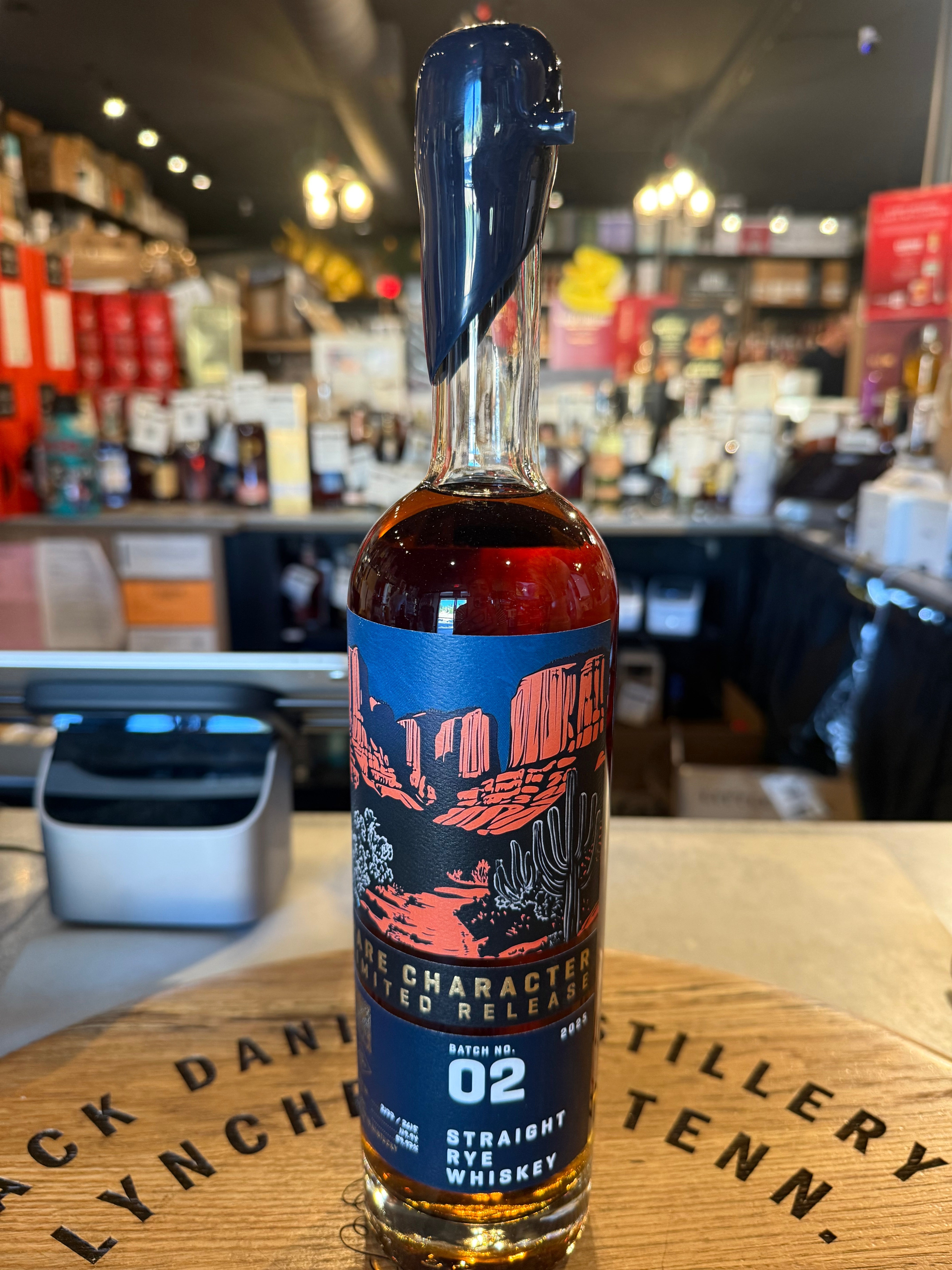 Rare Character Straight Rye Whisky 2025 Limited Release Batch#2 119.94 Proof 750mL limit 1