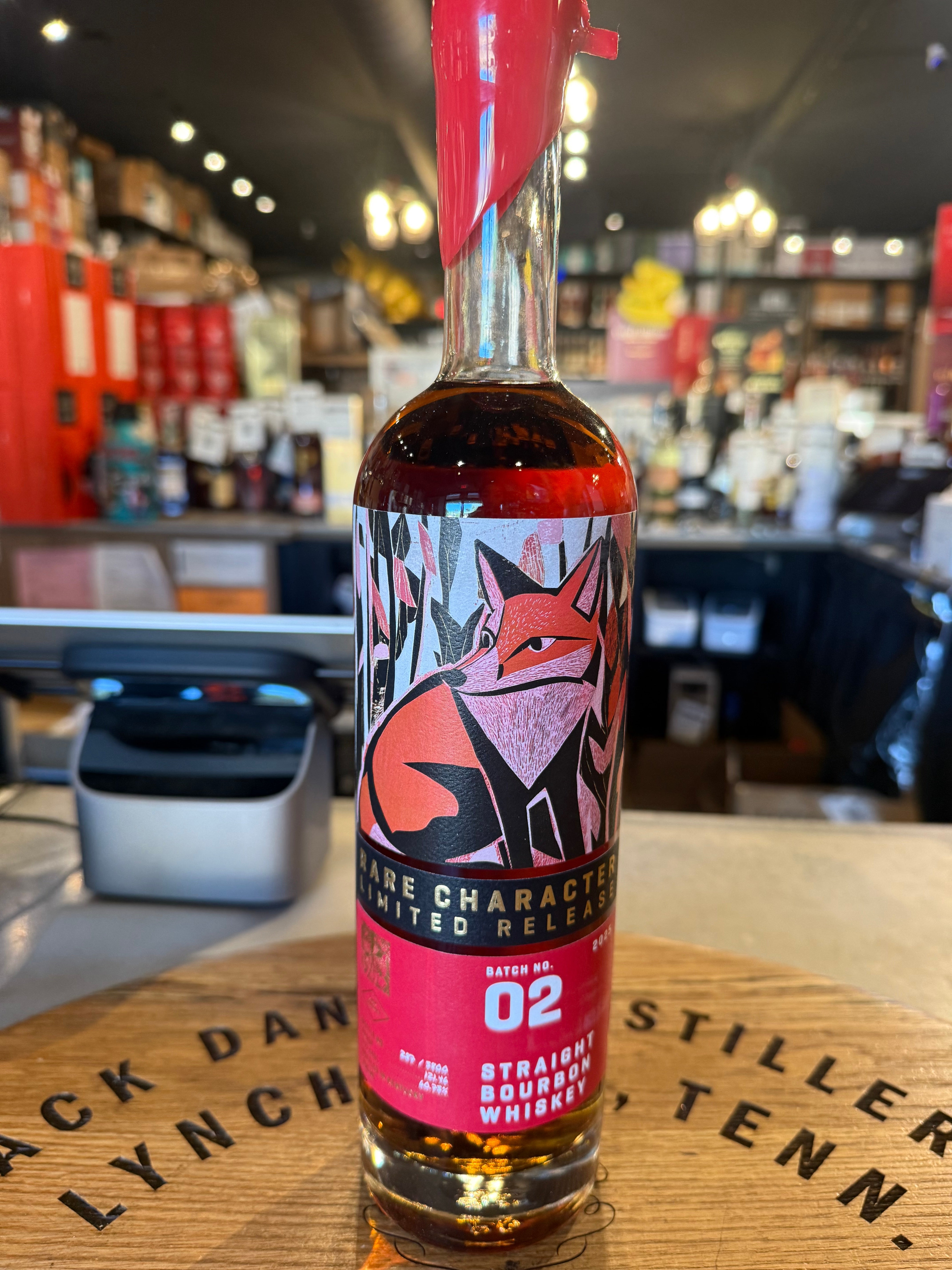 Rare Character 2025 Limited Release Straight Bourbon 2025 Batch#2 121.46Proof 750mL limit 1