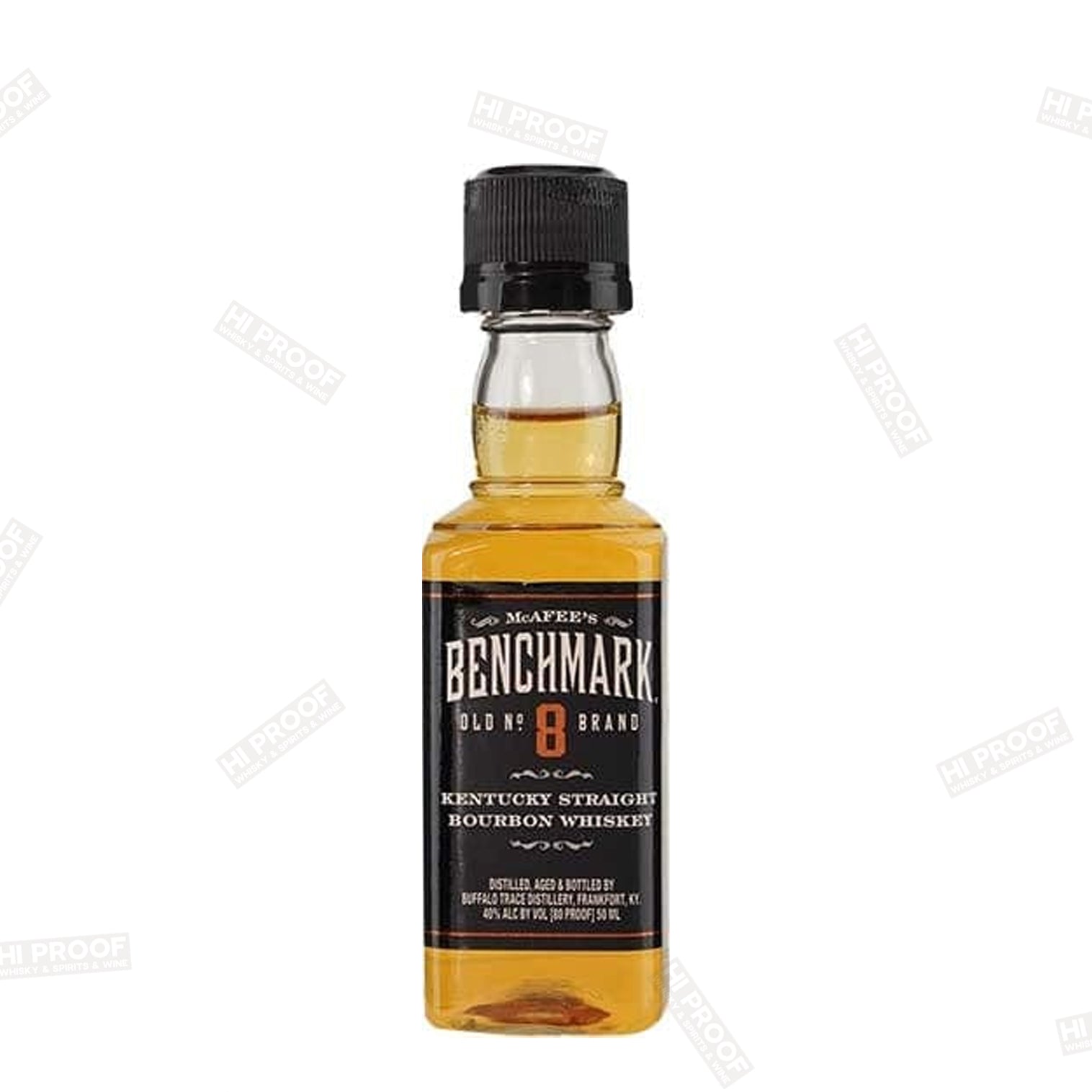 Benchmark Old No 8 Brand Kentucky Straight Bourbon Whiskey 50ml