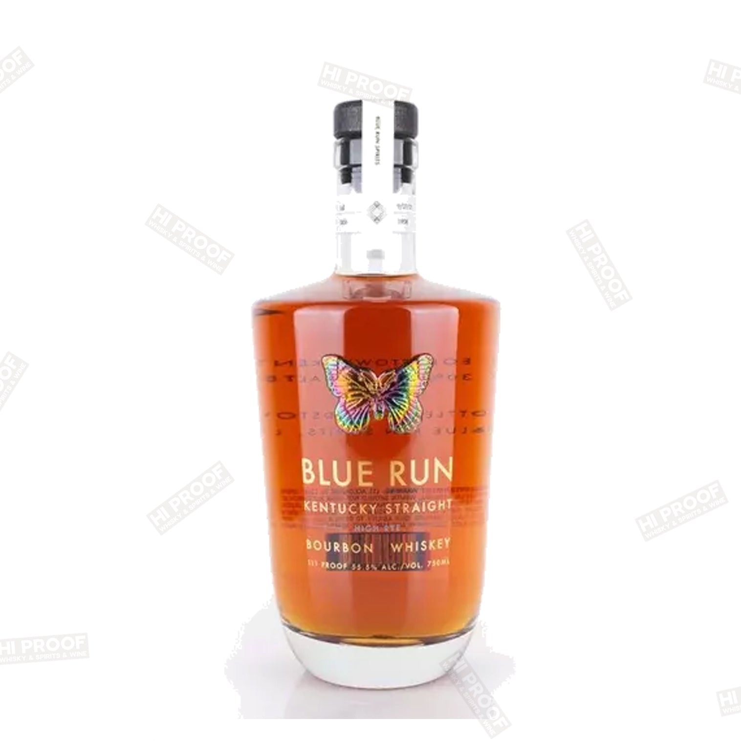 Blue Run Straight Bourbon Whiskey Lto Trifecta Blend 117.1 Proof 750ml