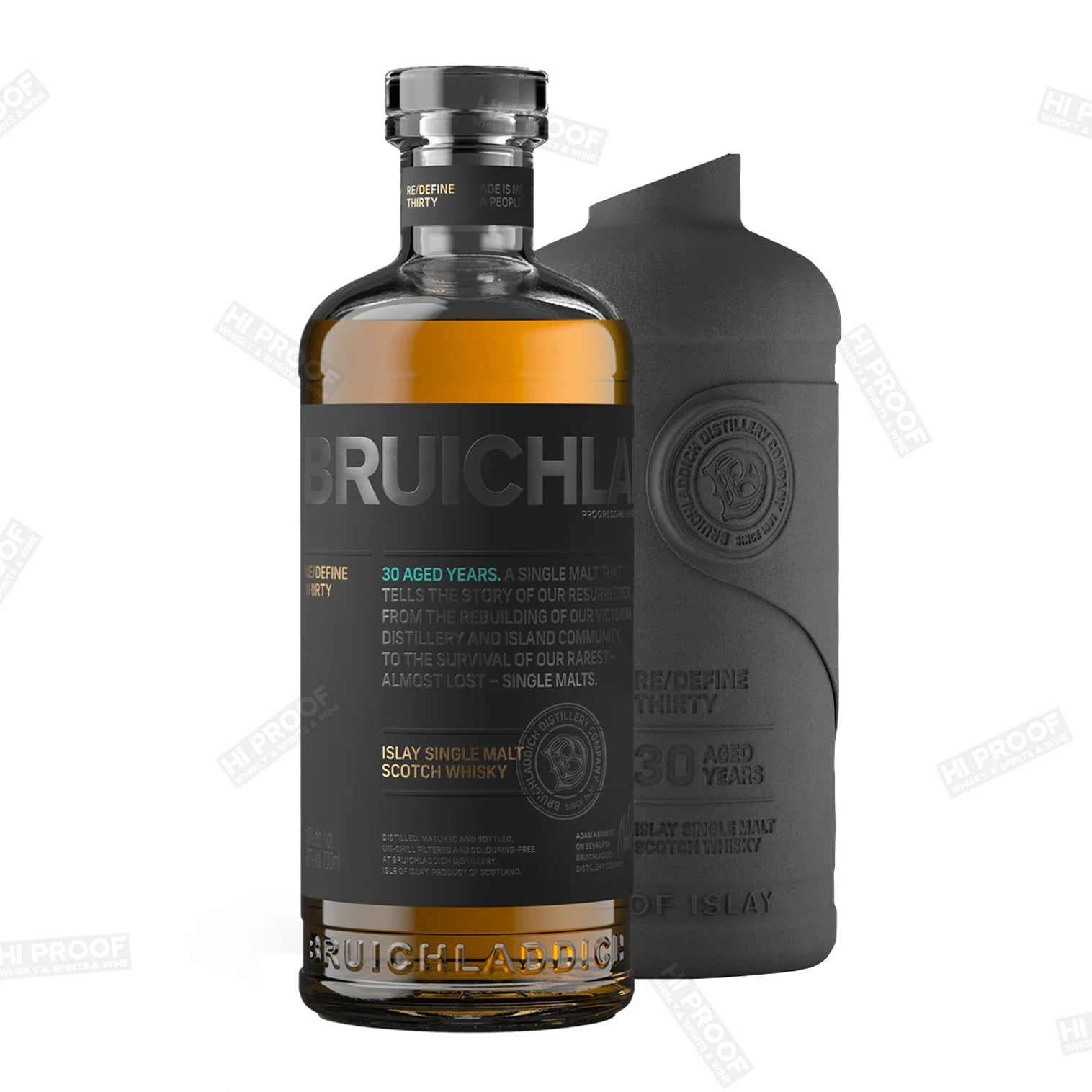 Bruichladdich 30 Year Old Unpeated Islay Single Malt Scotch Whisky