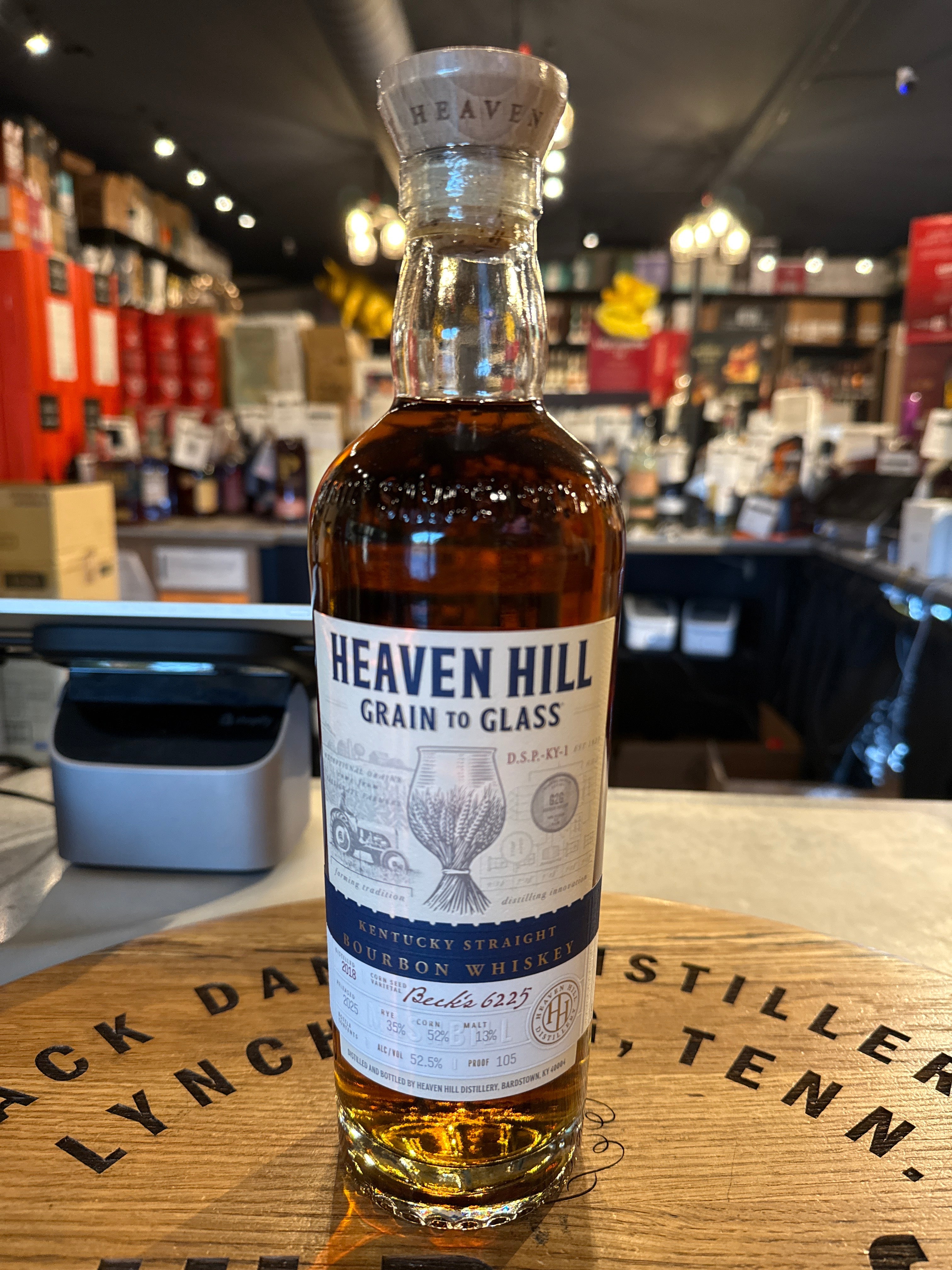 Heaven Hill Grain to Glass 6 Year (2nd Edition)  Kentucky Straight Bourbon Whiskey 700mL