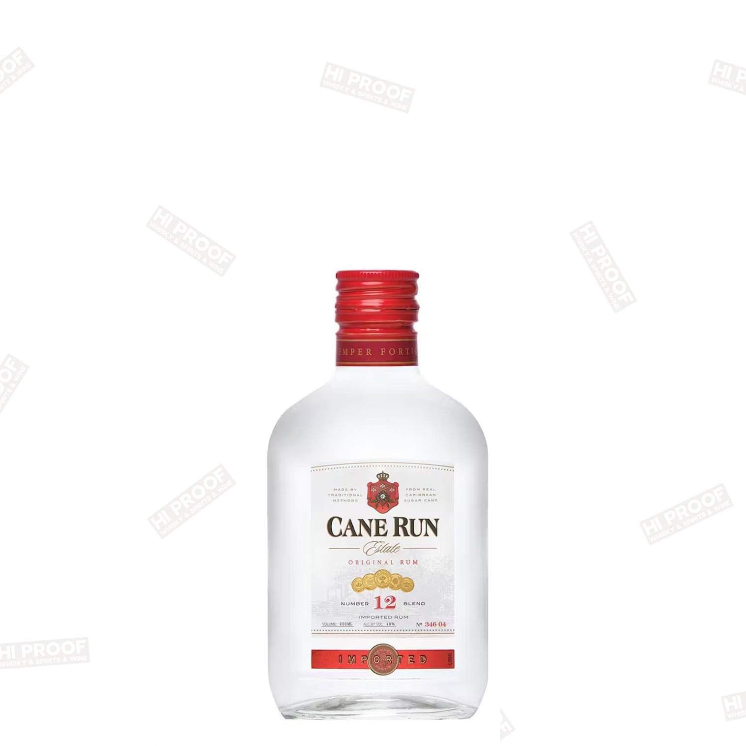CANE RUN ESTATE WHITE RUM 200ml