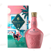 ROYAL SALUTE SCOTCH BLENDED THE MIAMI POLO EDITION 21 year CHIVAS BROTHERS