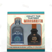 Corazon Blanco Tequila and Gran Gala Liqueur Gift Set (Margarita Cocktail Kit)