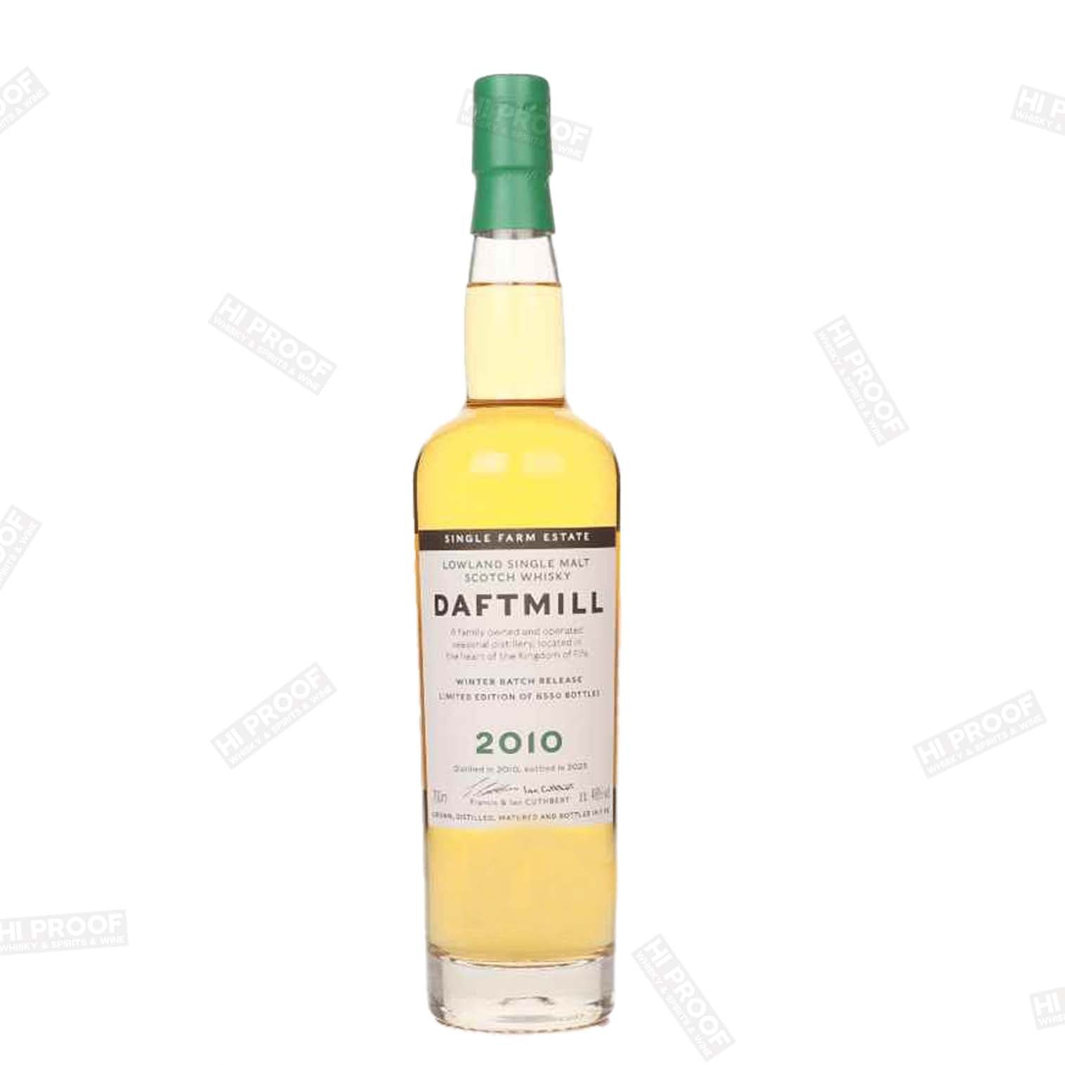 Daftmill Single Malt Cask Strength 2010 12 years Old 750ml 58.7%