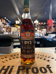 Ry3 Cigar Series II Rye Whisky 750ml 62% Alc 124 proof