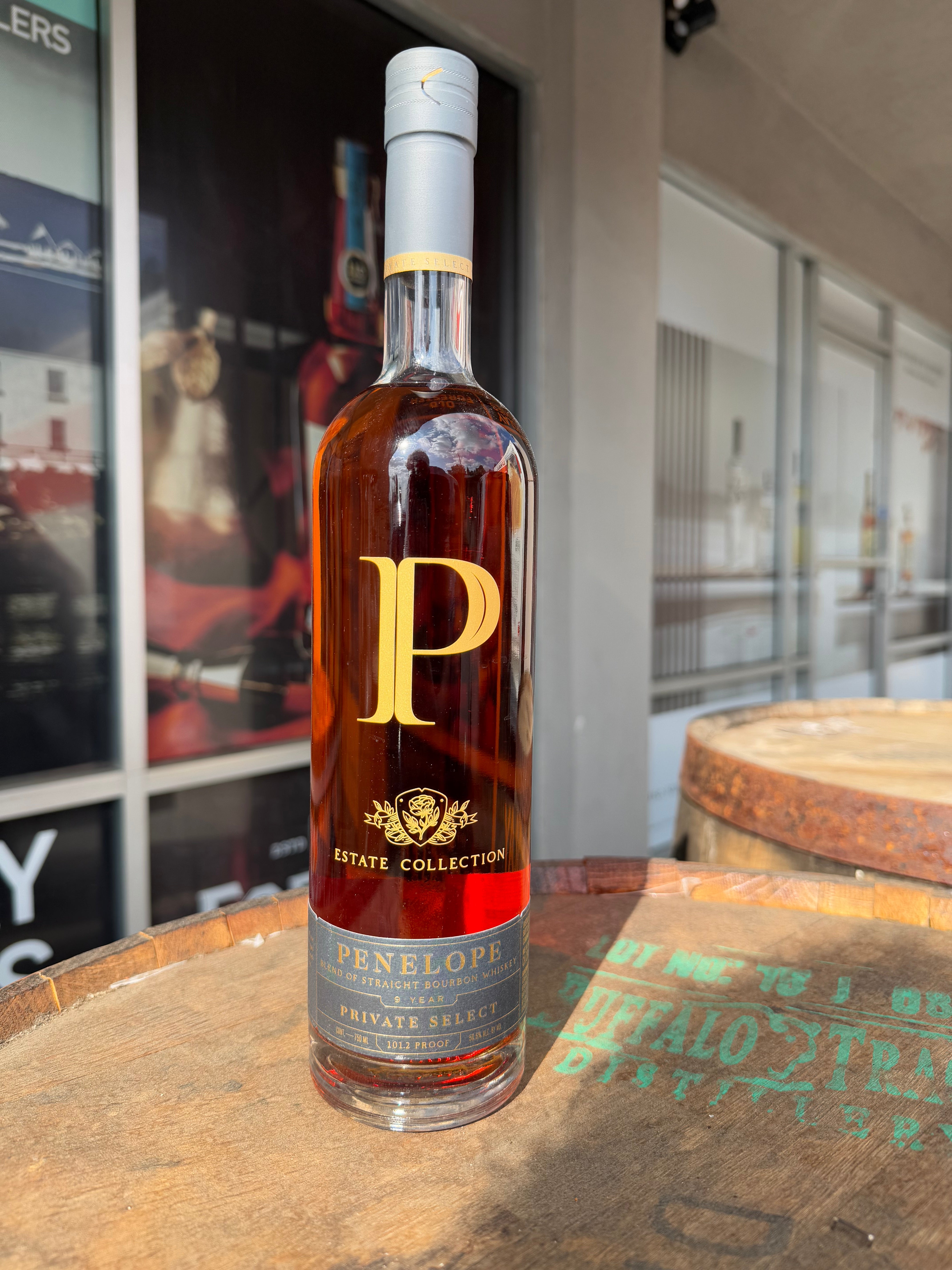 Penelope Estate Colection Private Select 9 year 101.2 Proof Straight Bourbon Whiskey 750ml limit 1