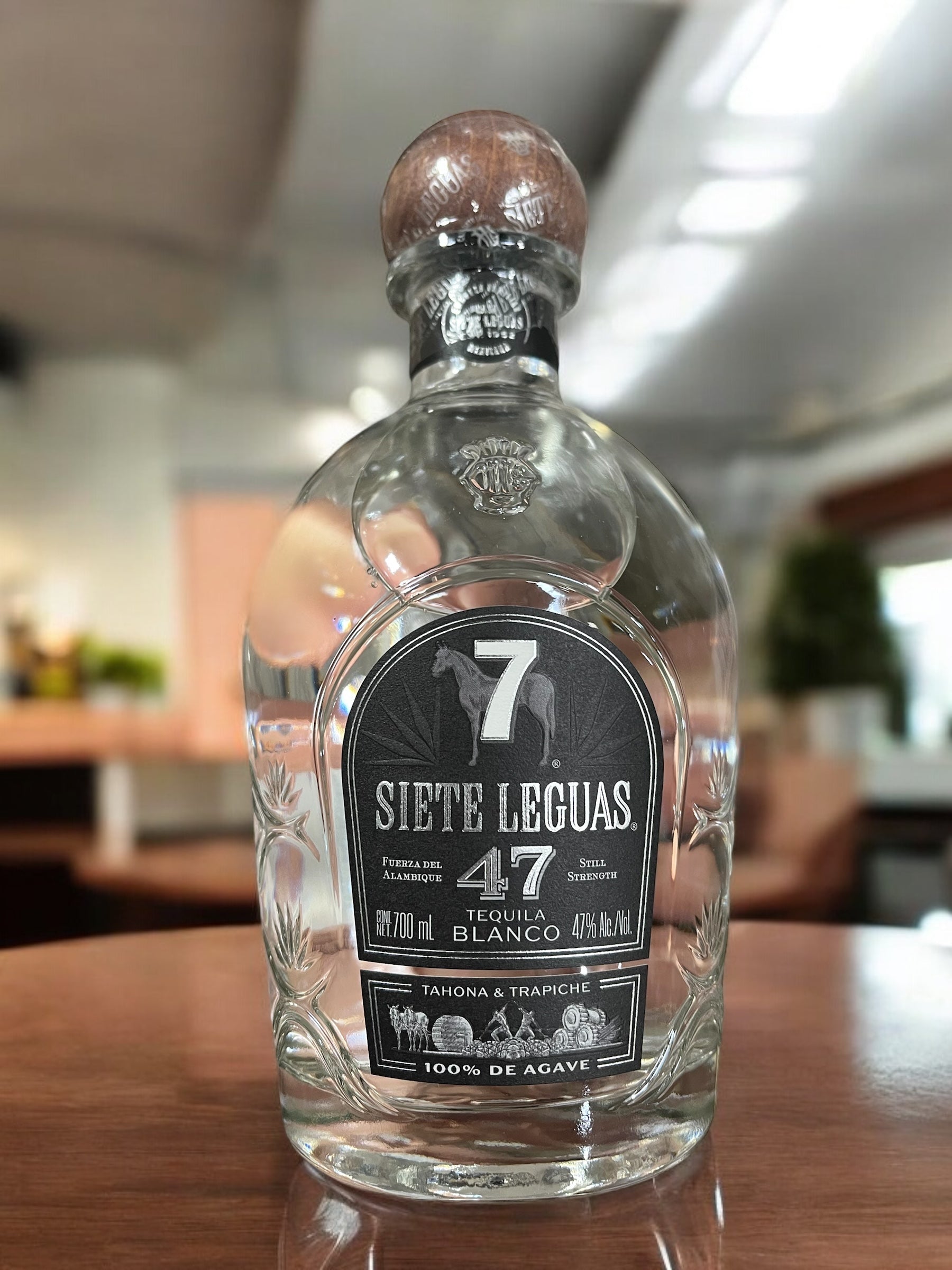 Siete Leguas 47 Blanco Still Strength Limited Release High Proof (94 proof) 700 ML tequila
