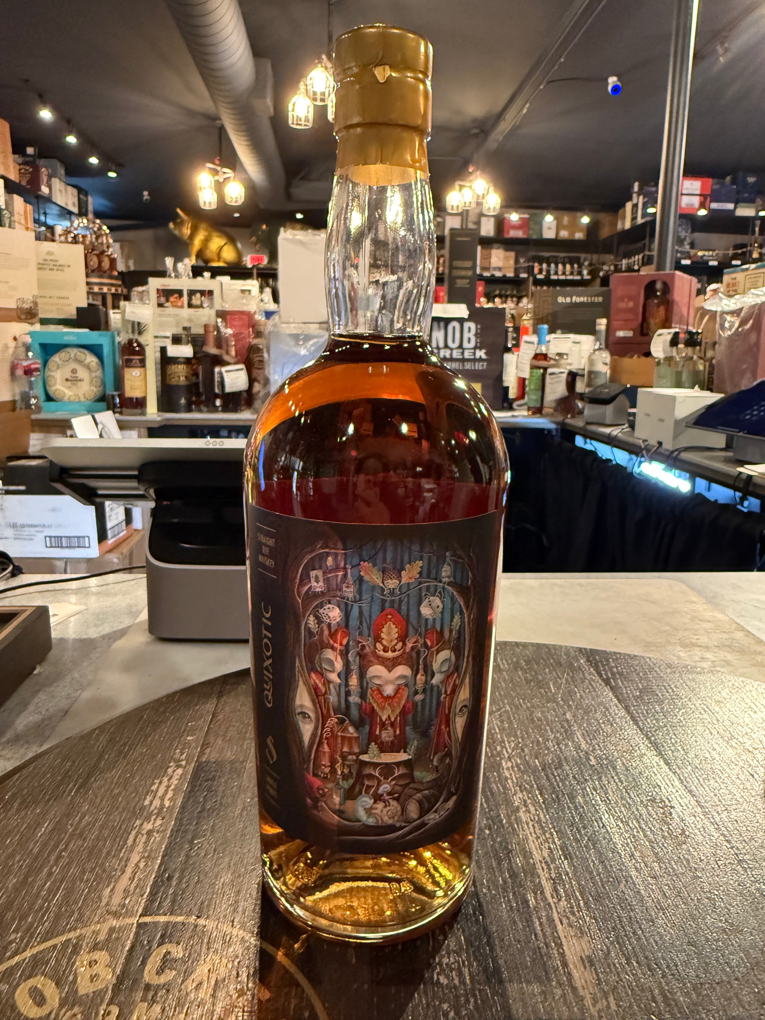 Subtle Spirits Quixotic Straight Rye Whisky 750ml