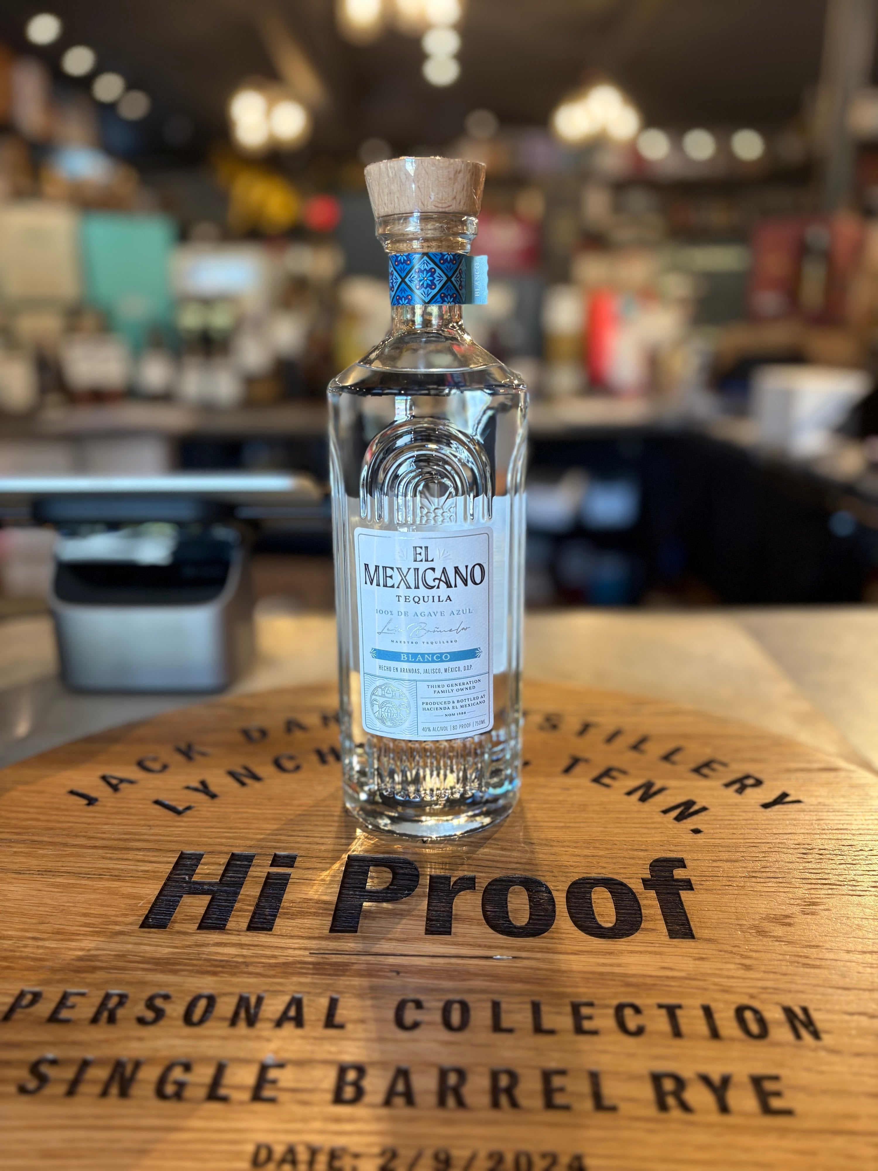 EL MEXICANO TEOUILA BLANCO 80Proof 750ml