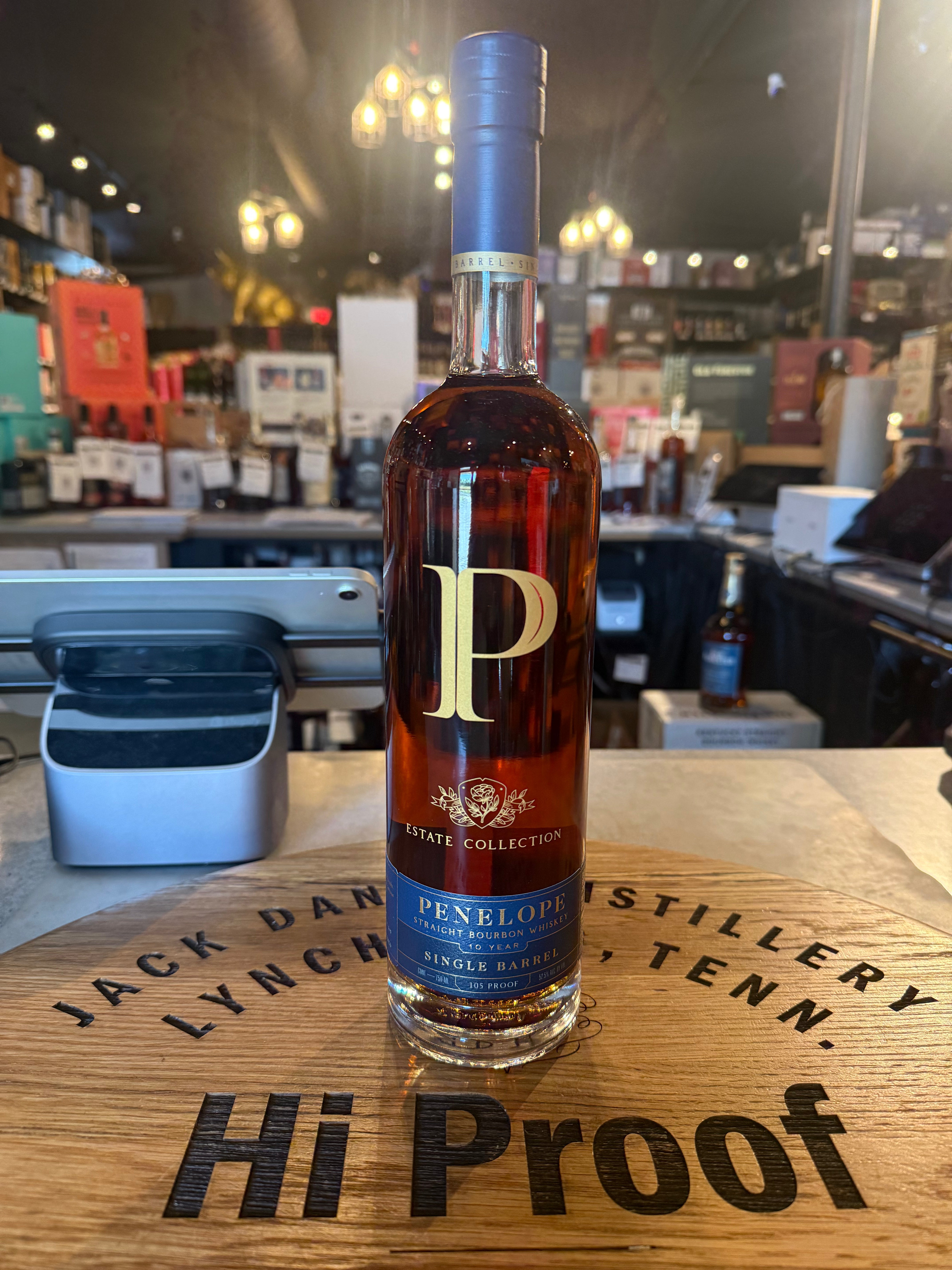 Penelope Estate Collection  36% Rye 10 year 105 proof 750ml