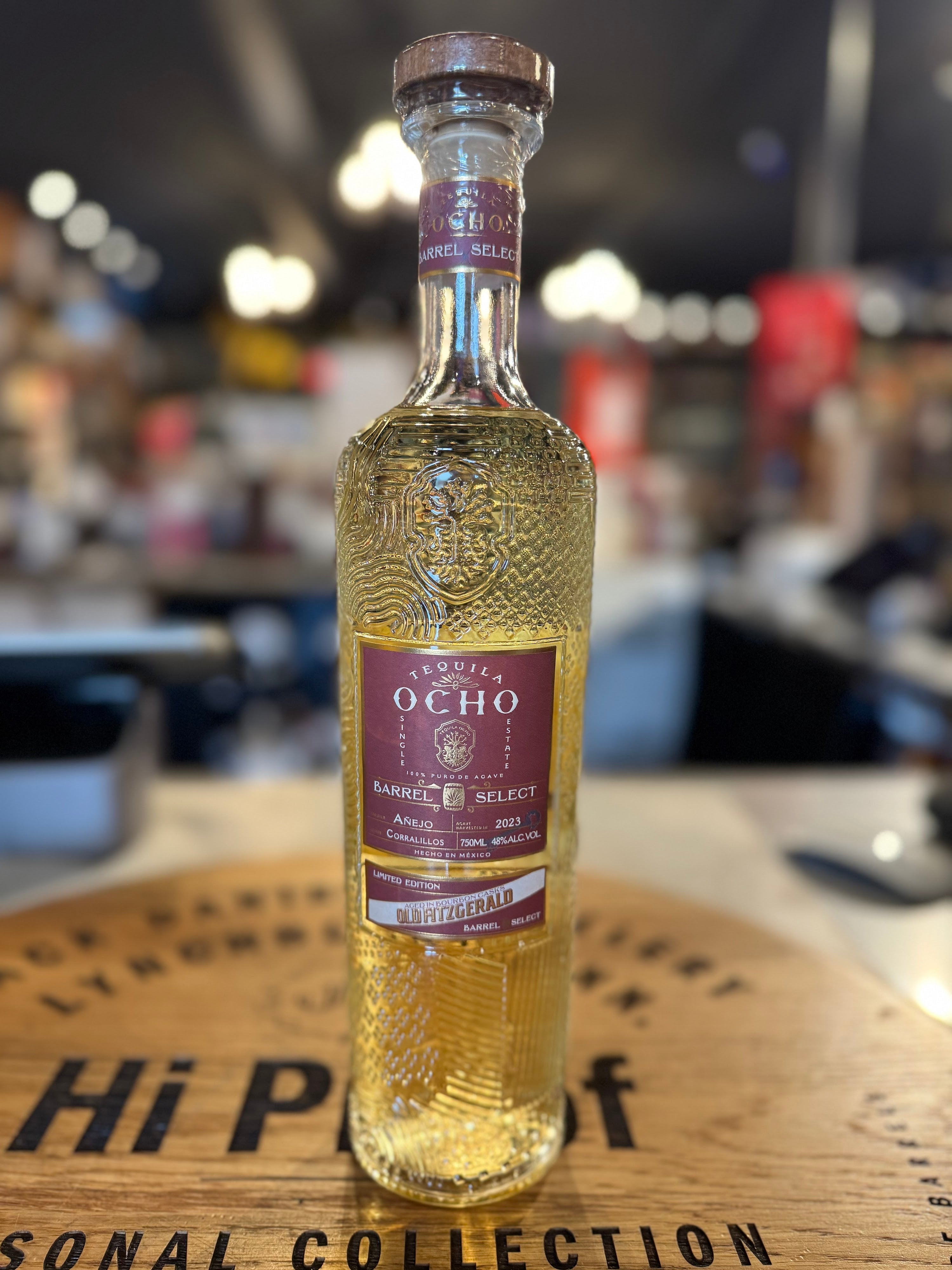 Tequila Ocho Anejo Old Fitzgerald 2023 750ml (2025 Release) limit 1