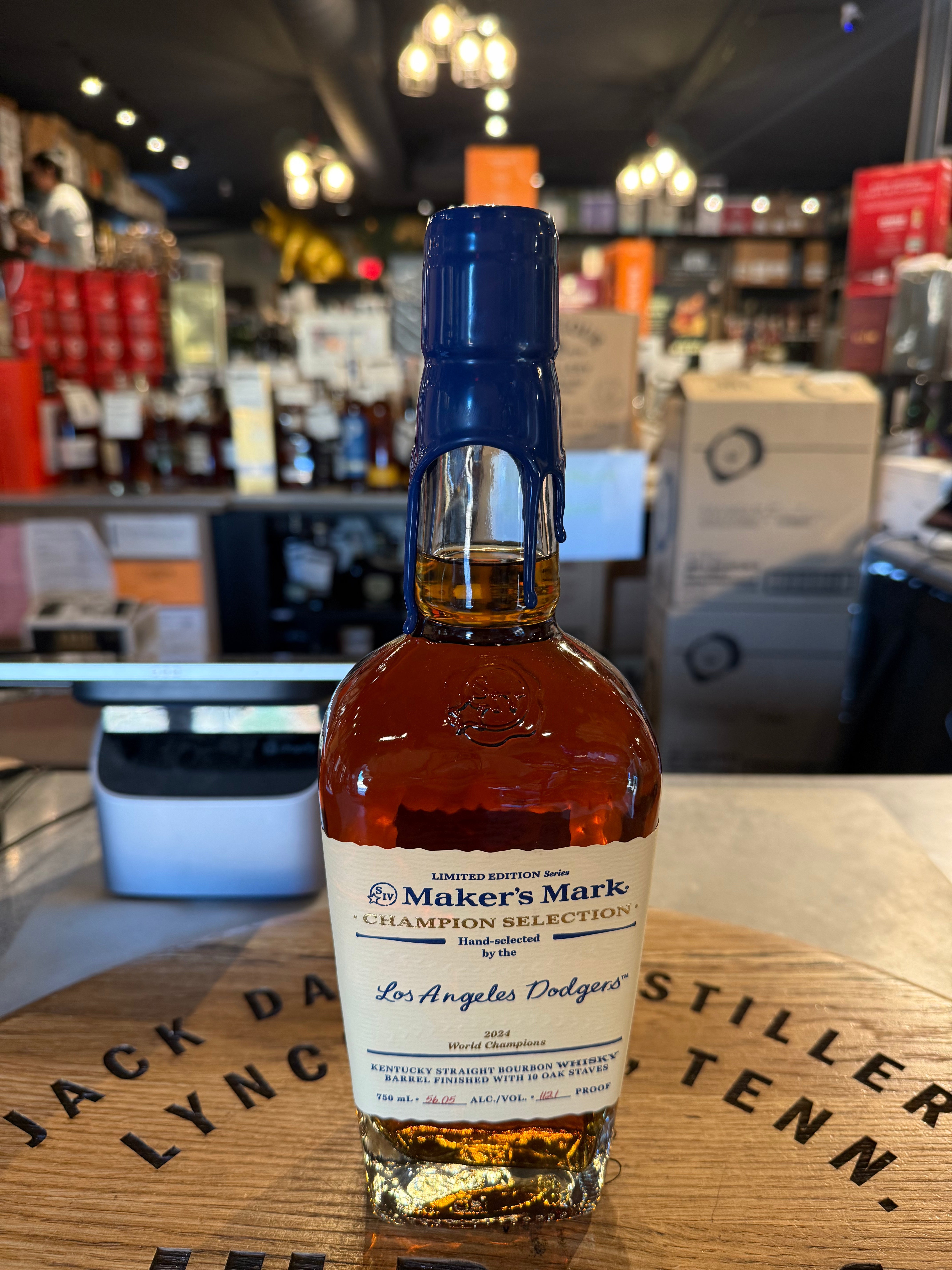 Maker’s Mark LA Dodgers Edition 112.1 Proof 750mL
