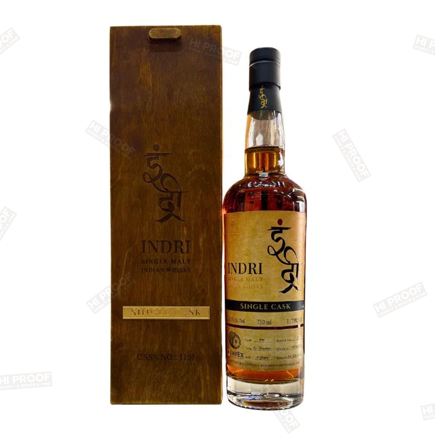 Indri Single Malt Indian Whiskey Cask 1151 - 750ml