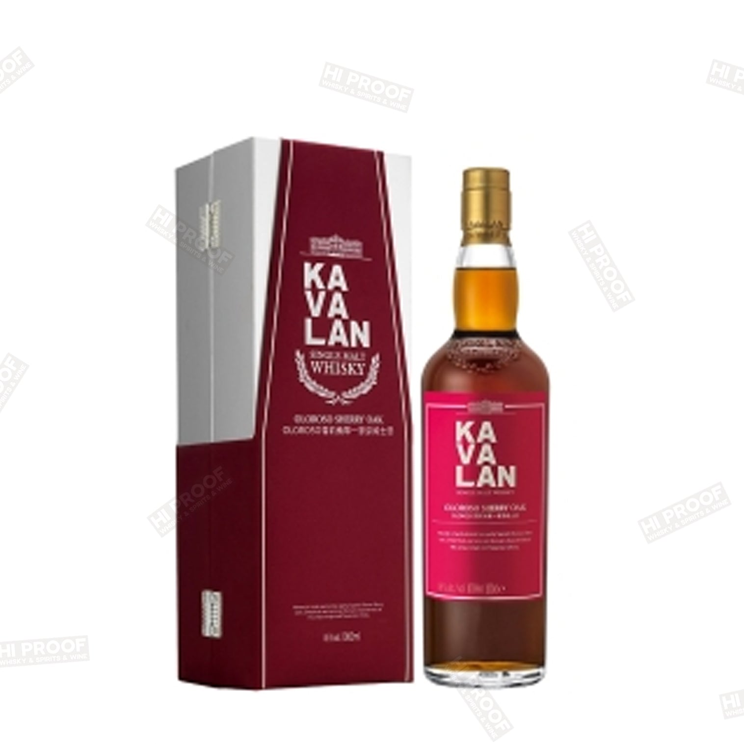 Kavalan Oloroso Sherry Oak Single Malt Whisky 750ml