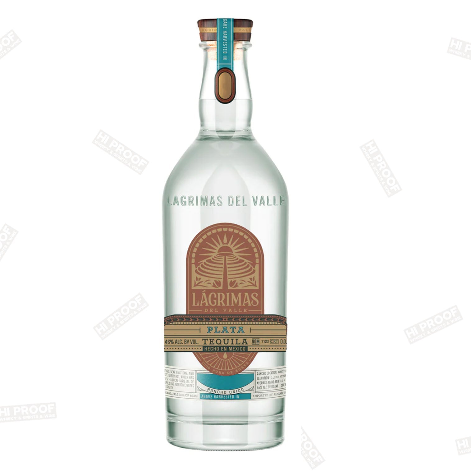 Lagrimas del Valle Lagrimas del Valle Tequila Plata El Sabino 750ml 2023