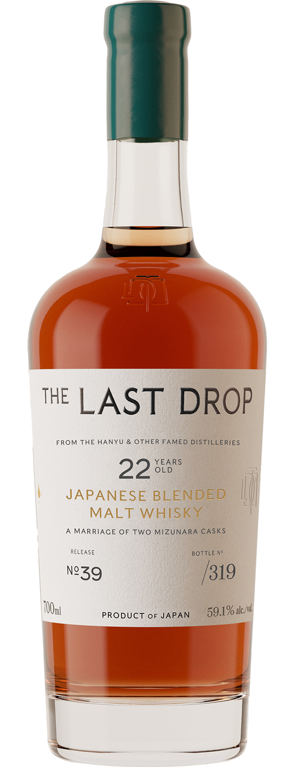 THE LAST DROP NO. 39 22 YEAR OLD JAPANESE BLENDED MALT WHISKY