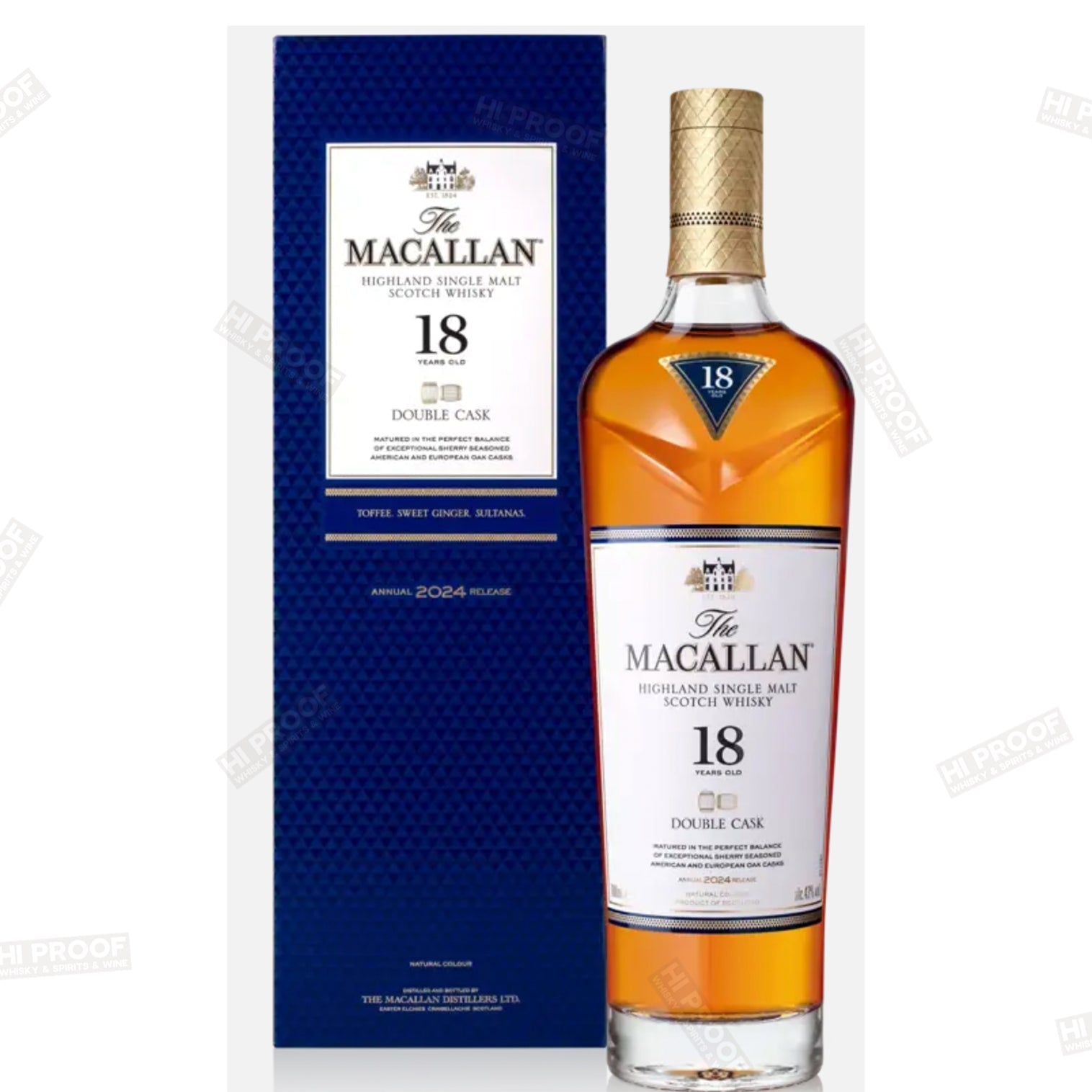 Macallan Double Cask 18 Years Old, 2024 Release