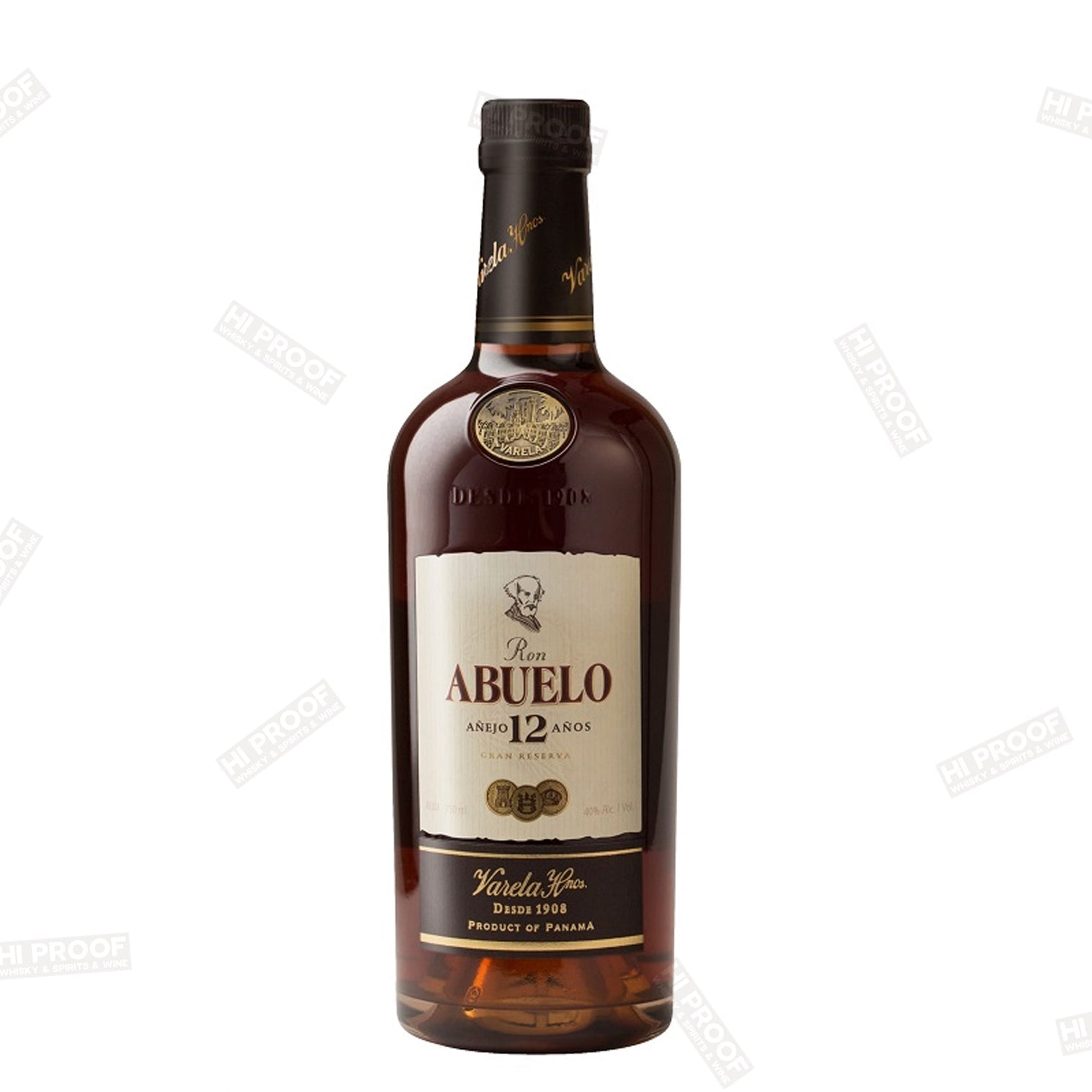 Ron Abuelo 12 Year Old Anejo  Gran Reserva Rum 750ml