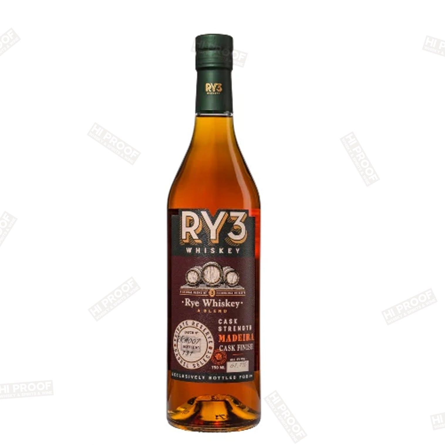 Ry3 Whiskey Madeira Cask Finish 750ml