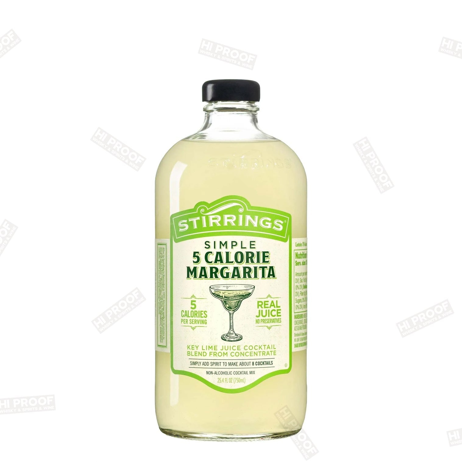 Stirrings 5 Calorie Margarita Mix 750ml