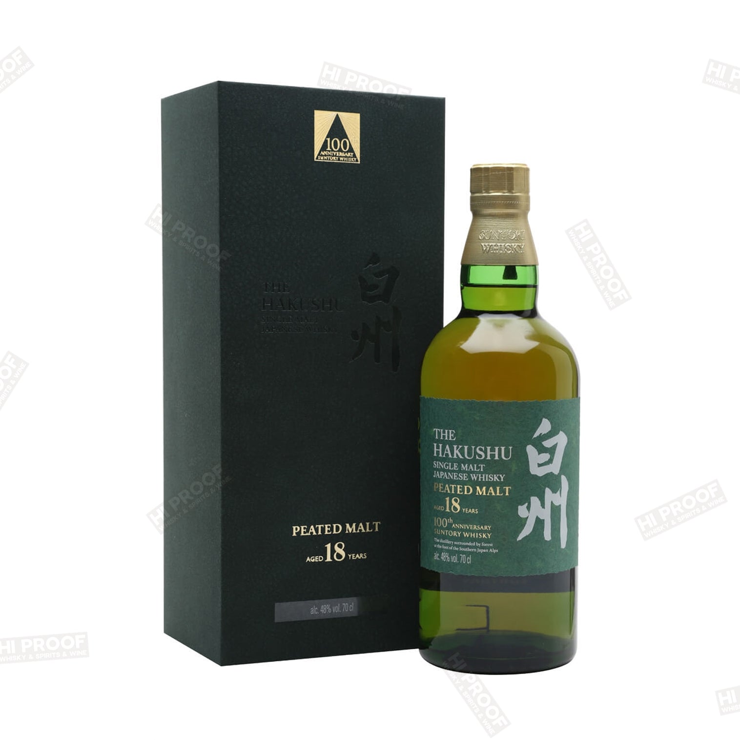 Suntory Hakushu 18 Year  100th Anniversary 750ML