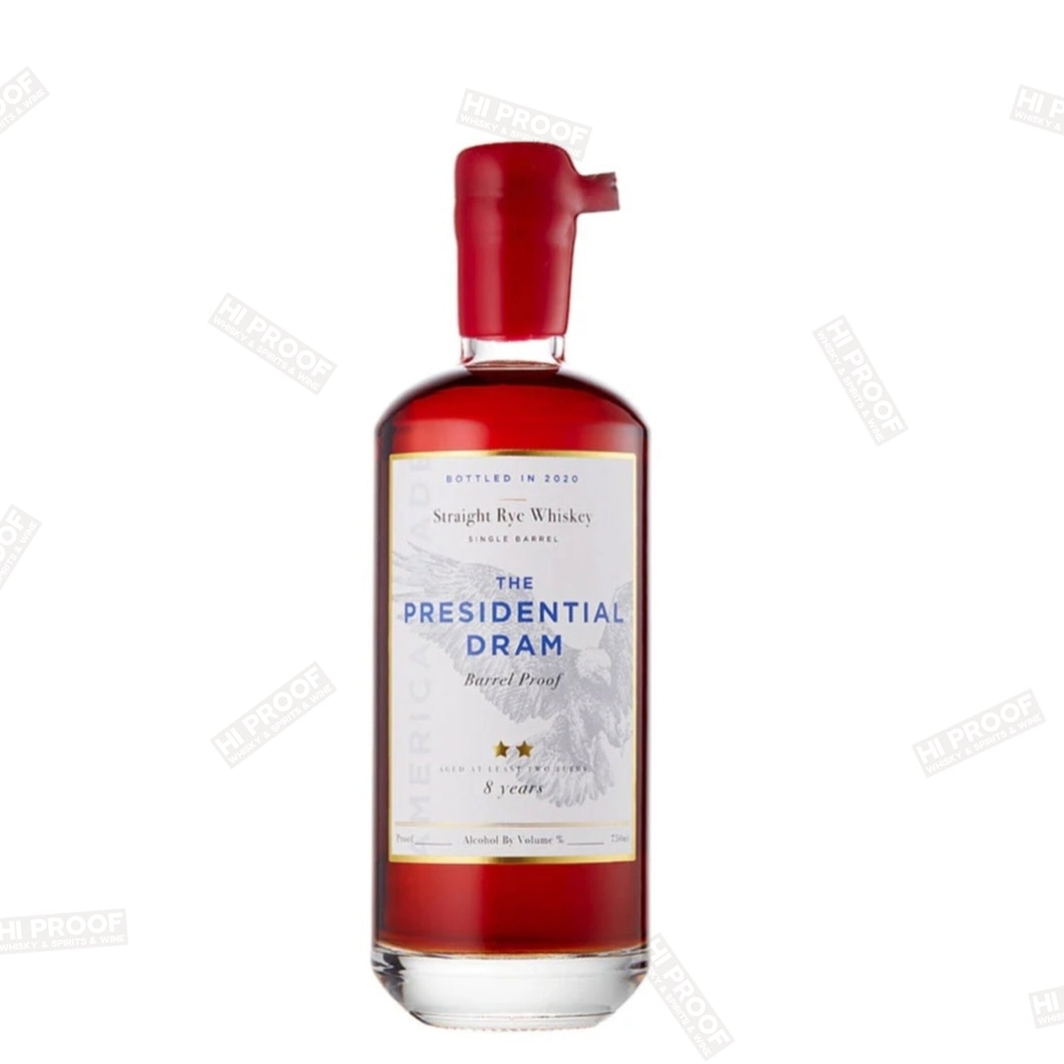 The Presidential Dram 8 Years 117.74 Proof Single Barrel 700ml