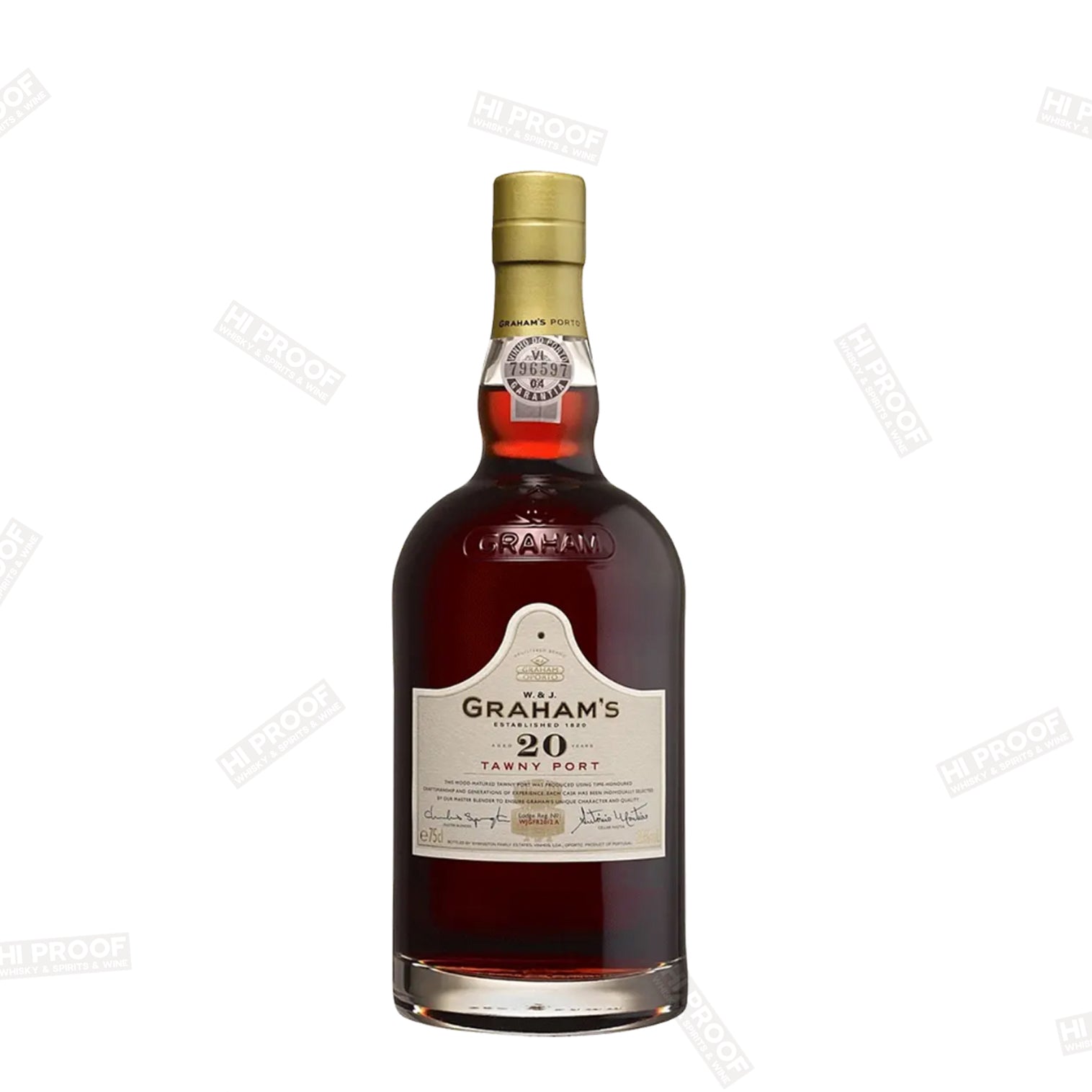 W & J Graham's 20 Year Tawny Porto 750ml