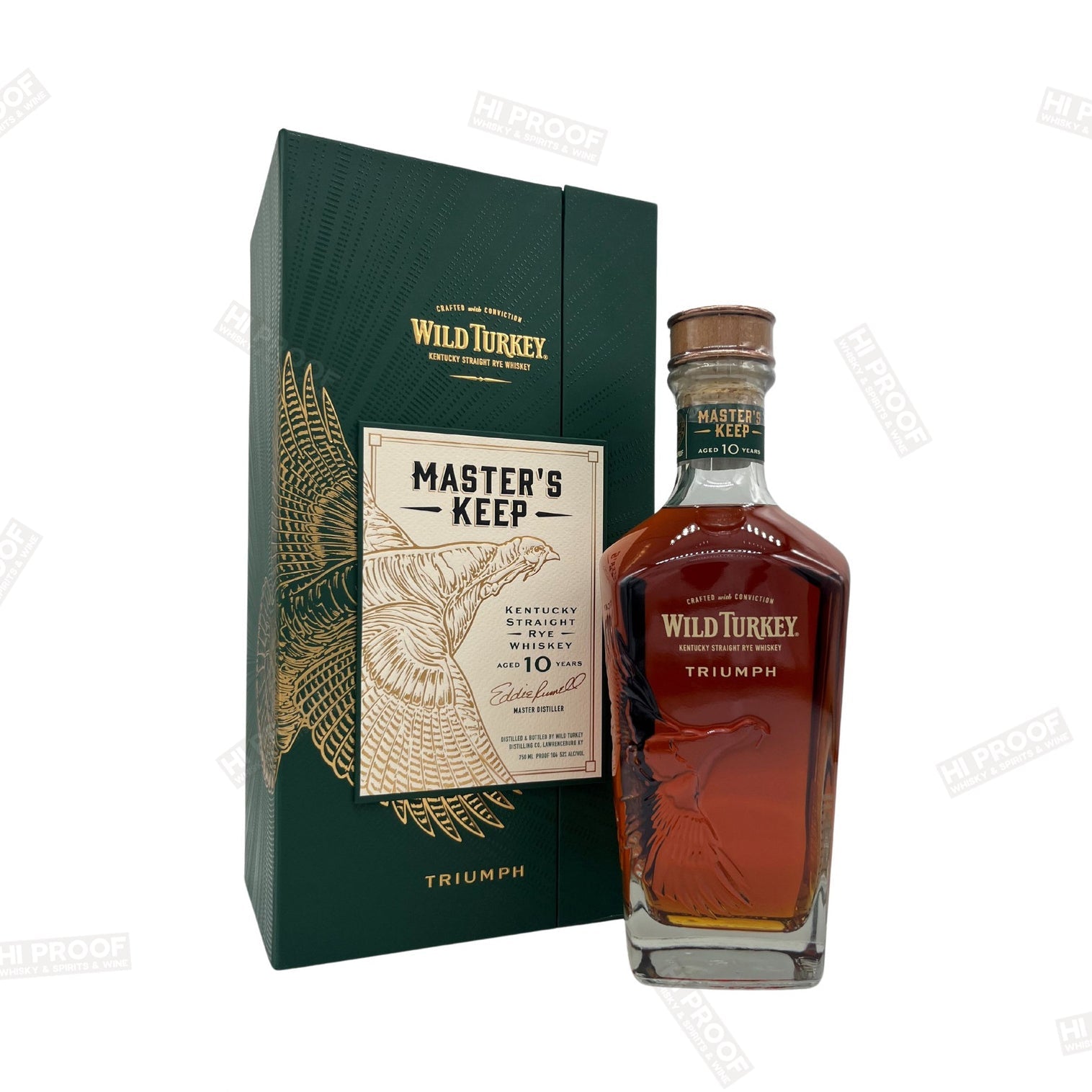 Wild Turkey Master's Keep  Triumph 10 Years Rye Whiskey 750ml
