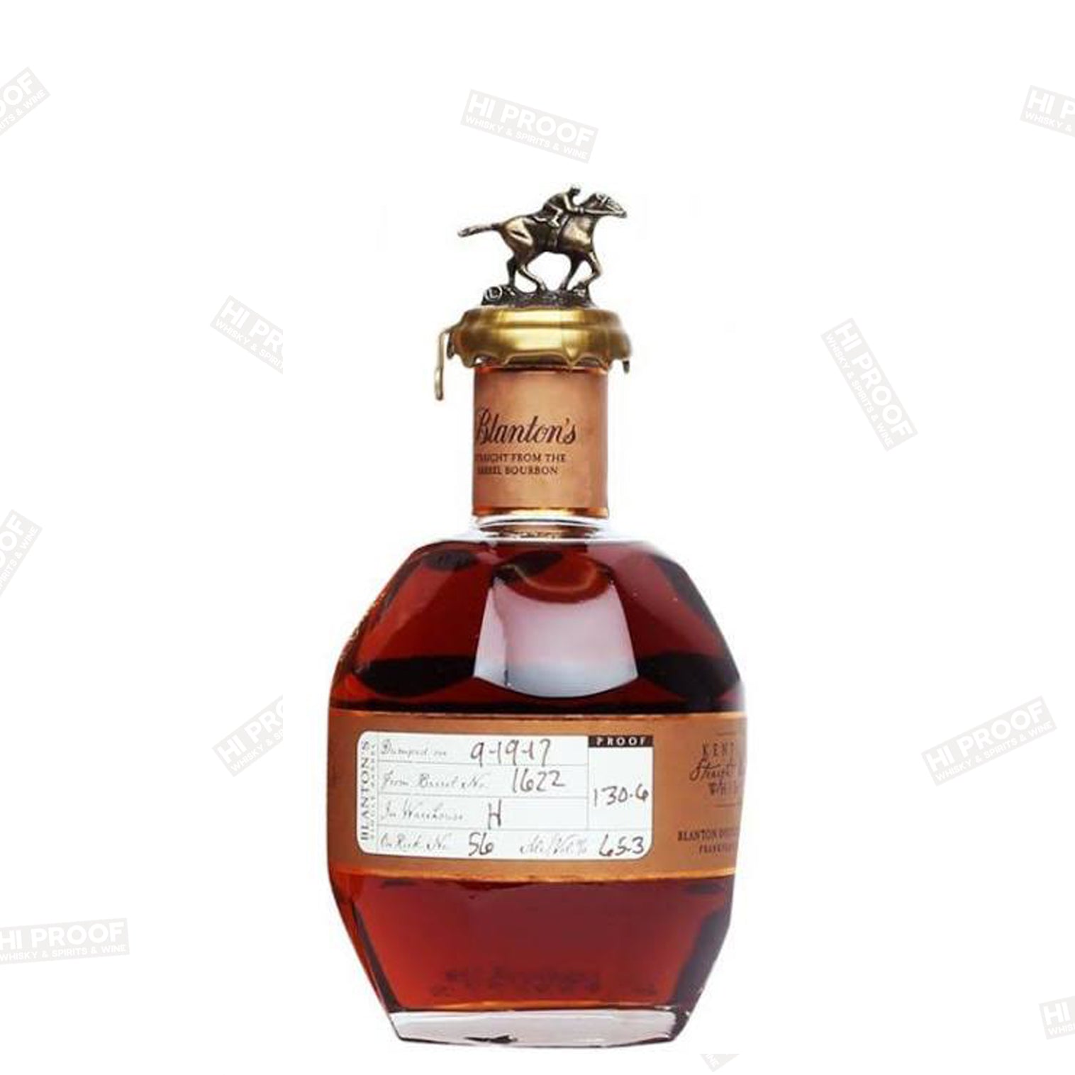 Blanton’s Straight From The Barrel 750ml - Hi Proof - Buffalo Trace