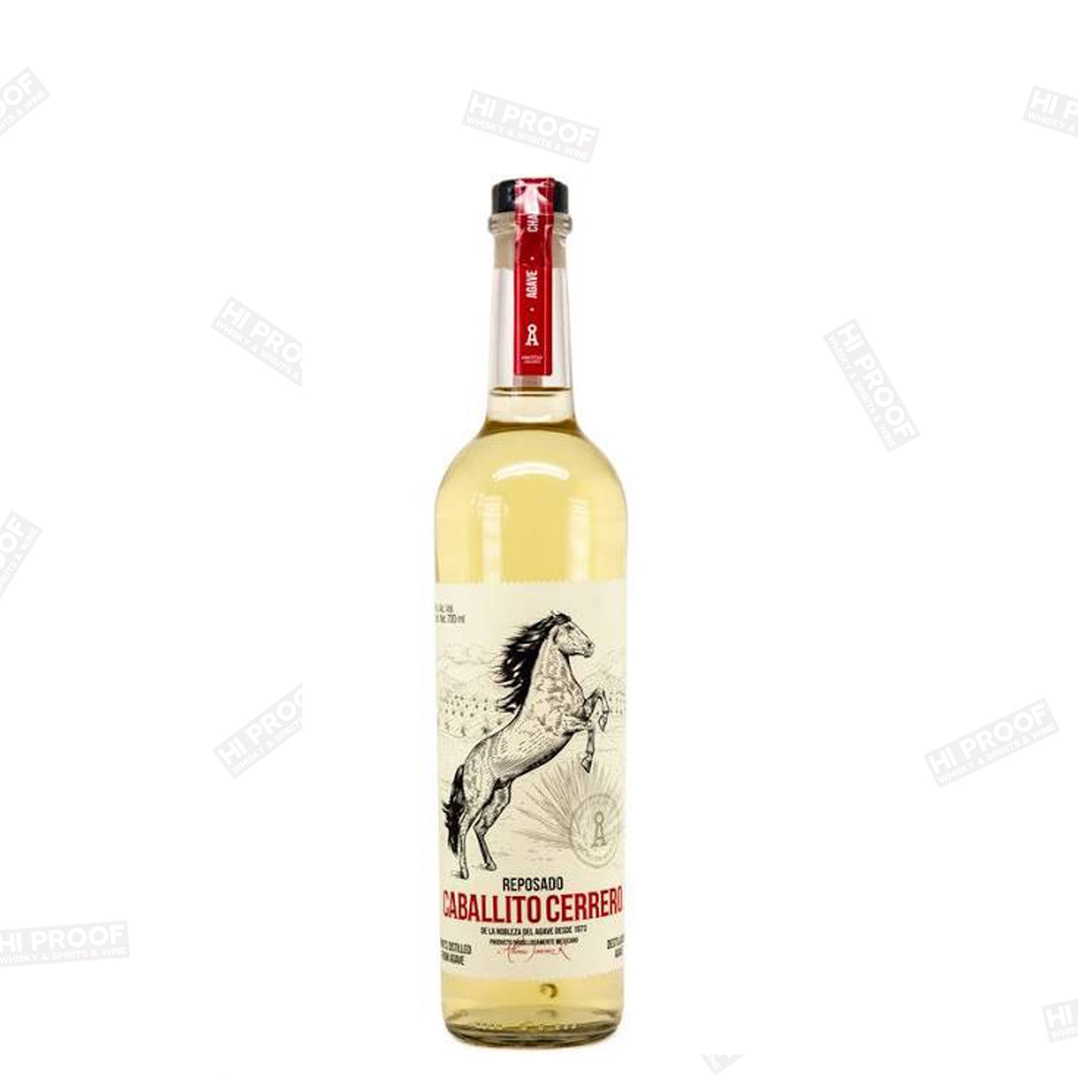 Caballito Cerrero Chato Reeposado 750 ML - Hi Proof - Caballito cerrero