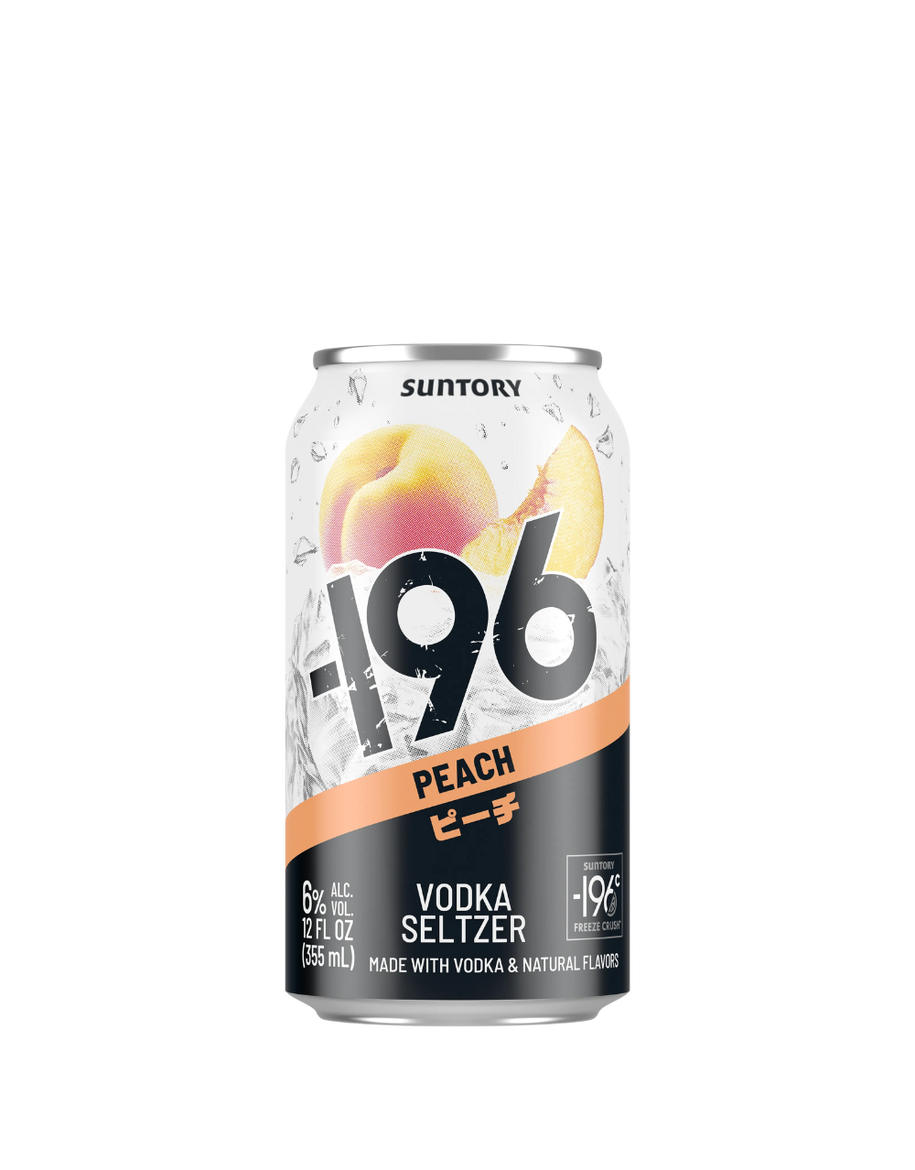Suntory -196 Vodka Cocktail Seltzer Verity Pack (PEACH,LEMON,STRAW,GFRUIT) 8/Pk 355ml (Copy)