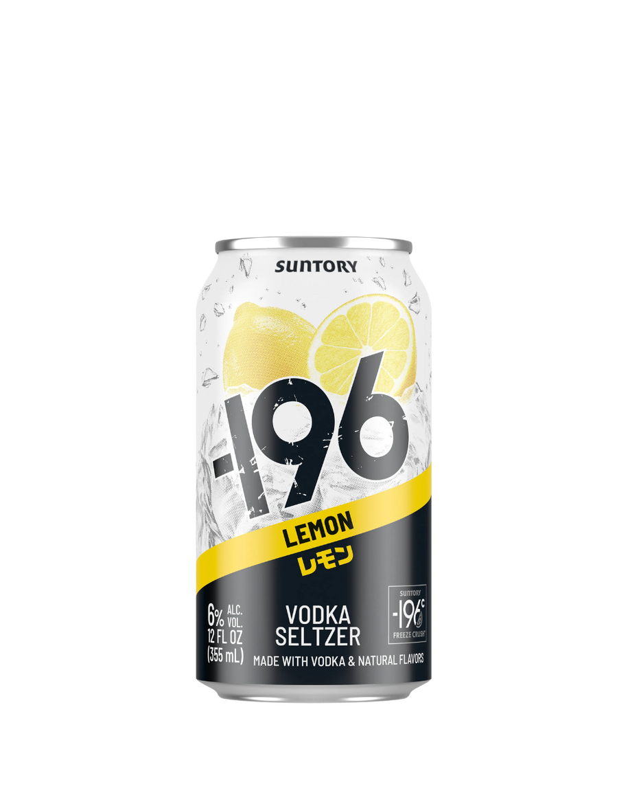 Suntory -196 Vodka Cocktail Seltzer Verity Pack (PEACH,LEMON,STRAW,GFRUIT) 8/Pk 355ml (Copy)