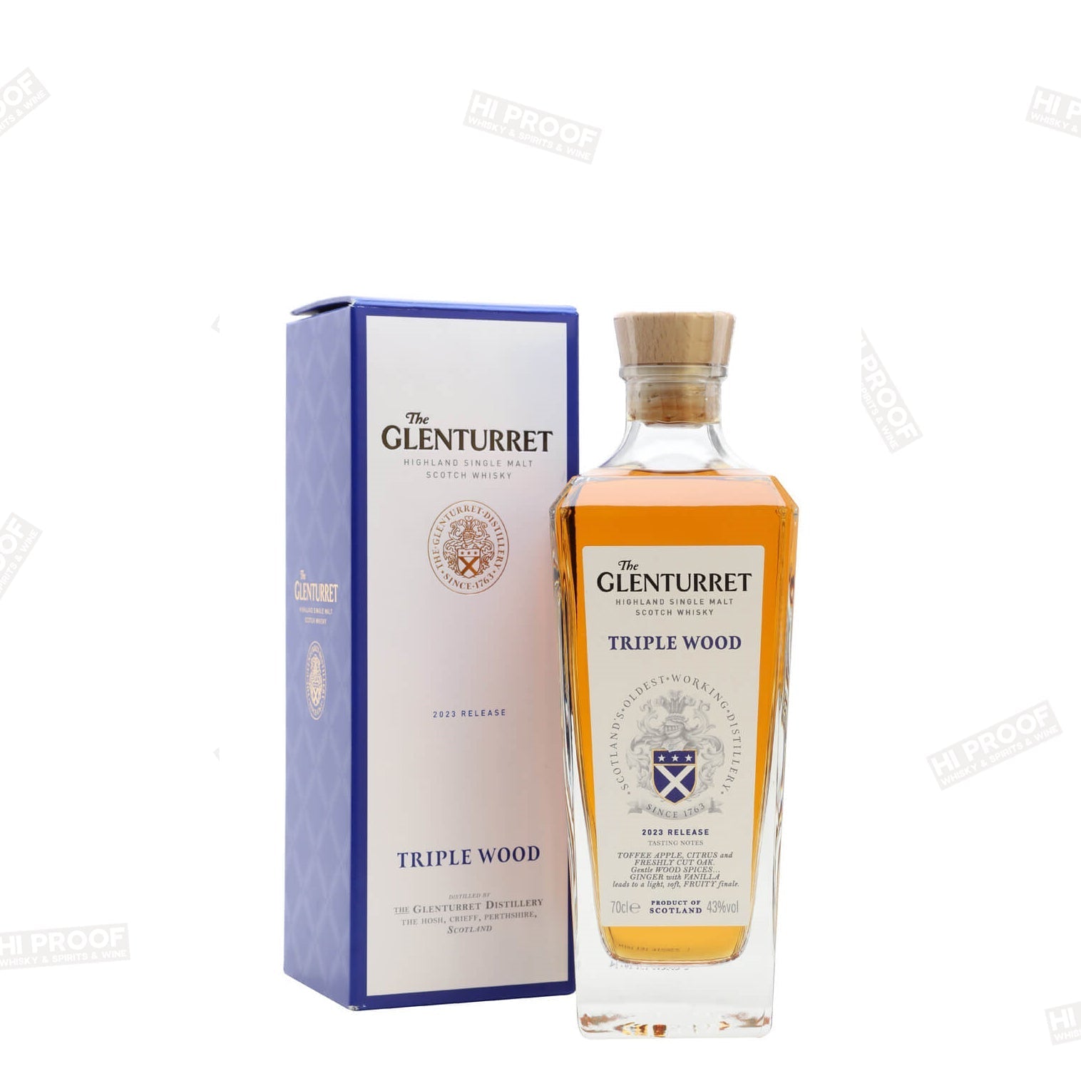 GLENTURRET TRIPLEWOOD 2023 RELEASE - Hi Proof - Glenturret