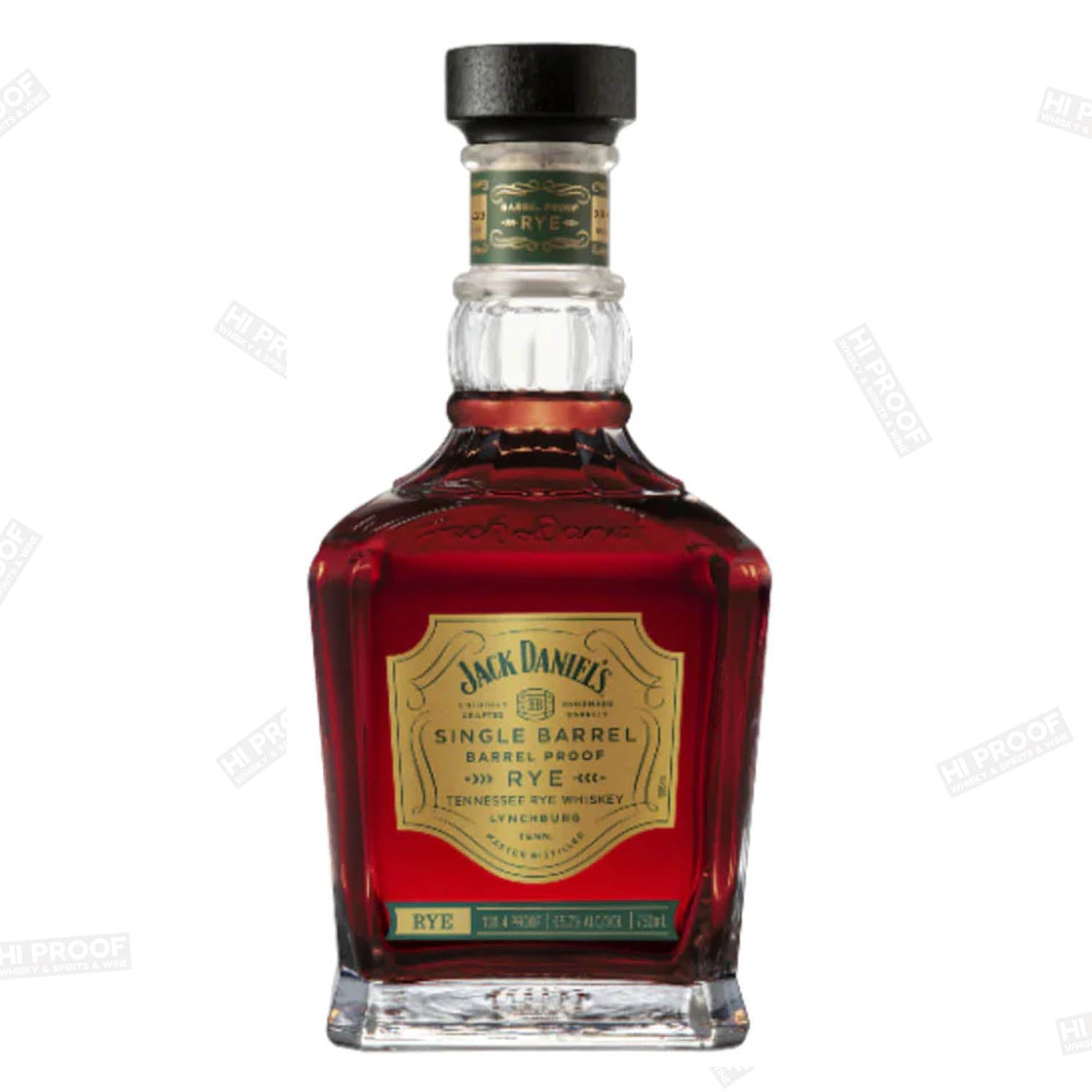 Jack Daniels Single Barrel Barrel Proof RYE (Over 135 proof) - Hi Proof - Hi Proof
