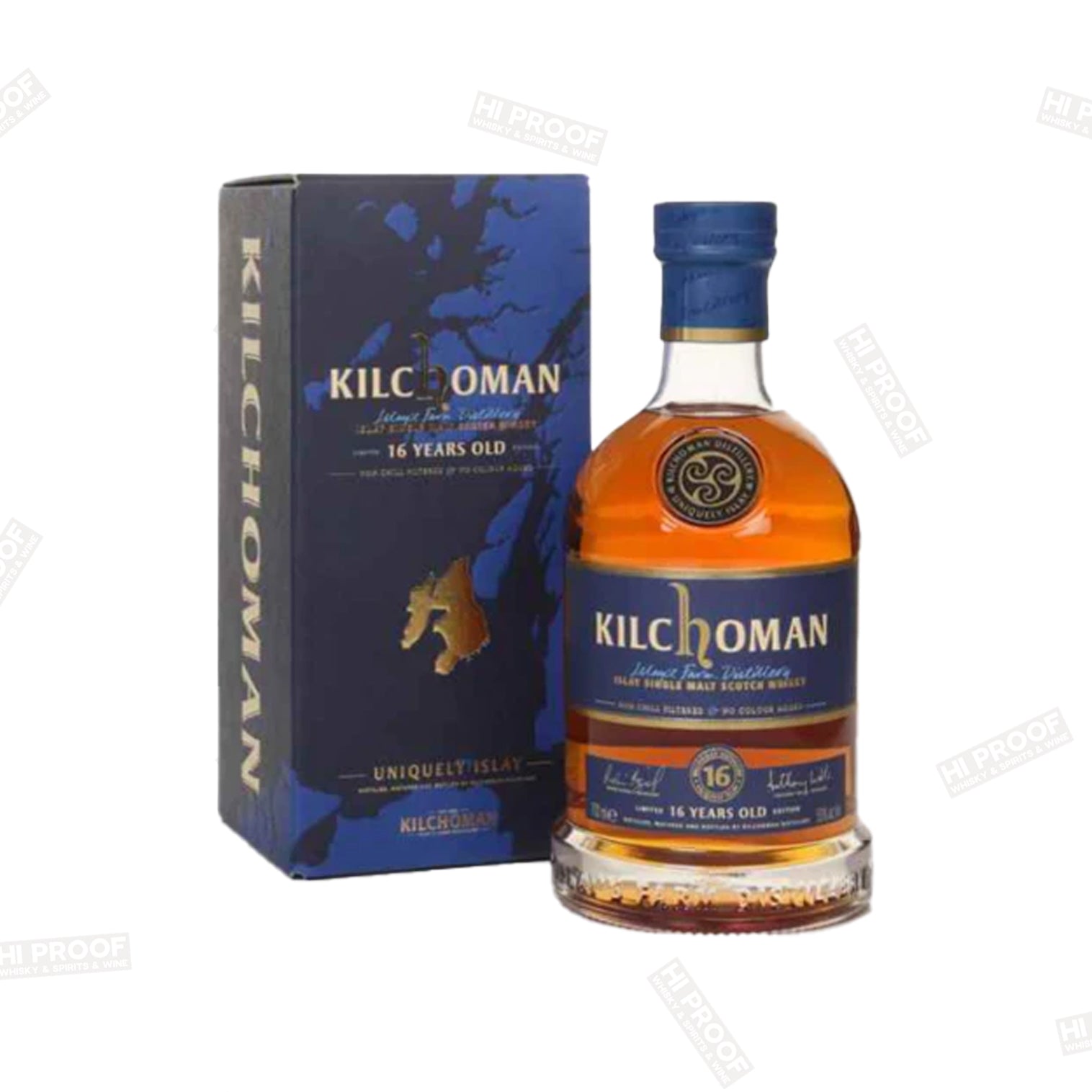 Kilchoman 16 Year Old Single Malt Scotch Whisky Limited Edition 750ml - Hi Proof - Kilchoman