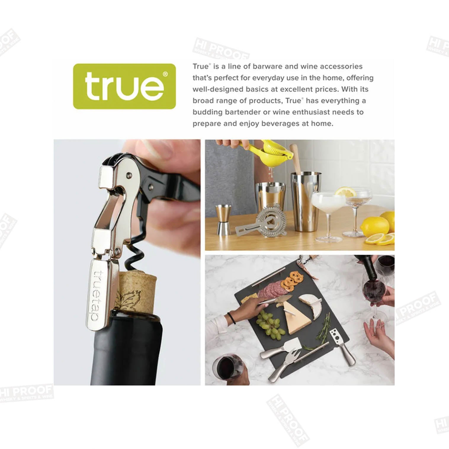 Latchkey waiter’s Corkscrew Black - Hi Proof - True brand