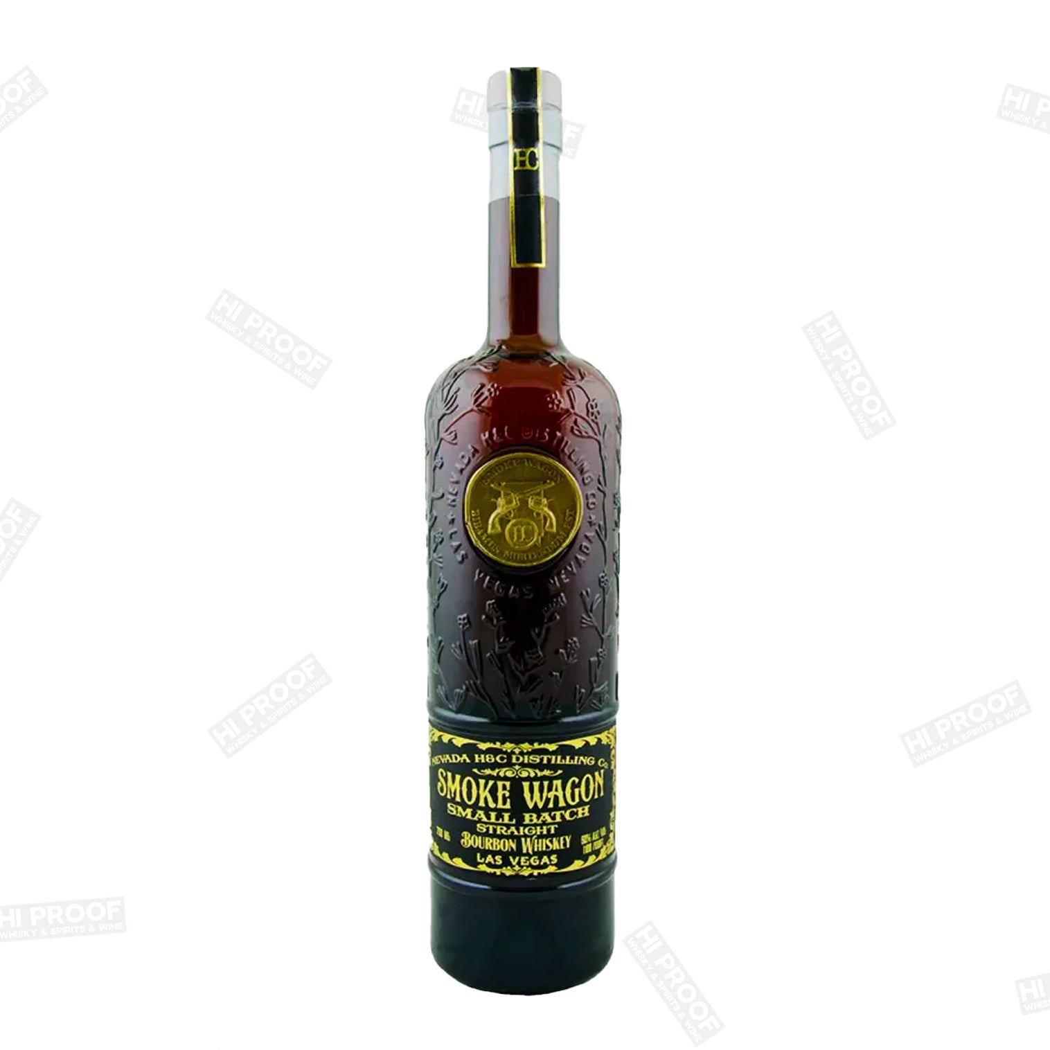 Smoke Wagon Small Batch Bourbon 750ml - Hi Proof - Smoke Wagon