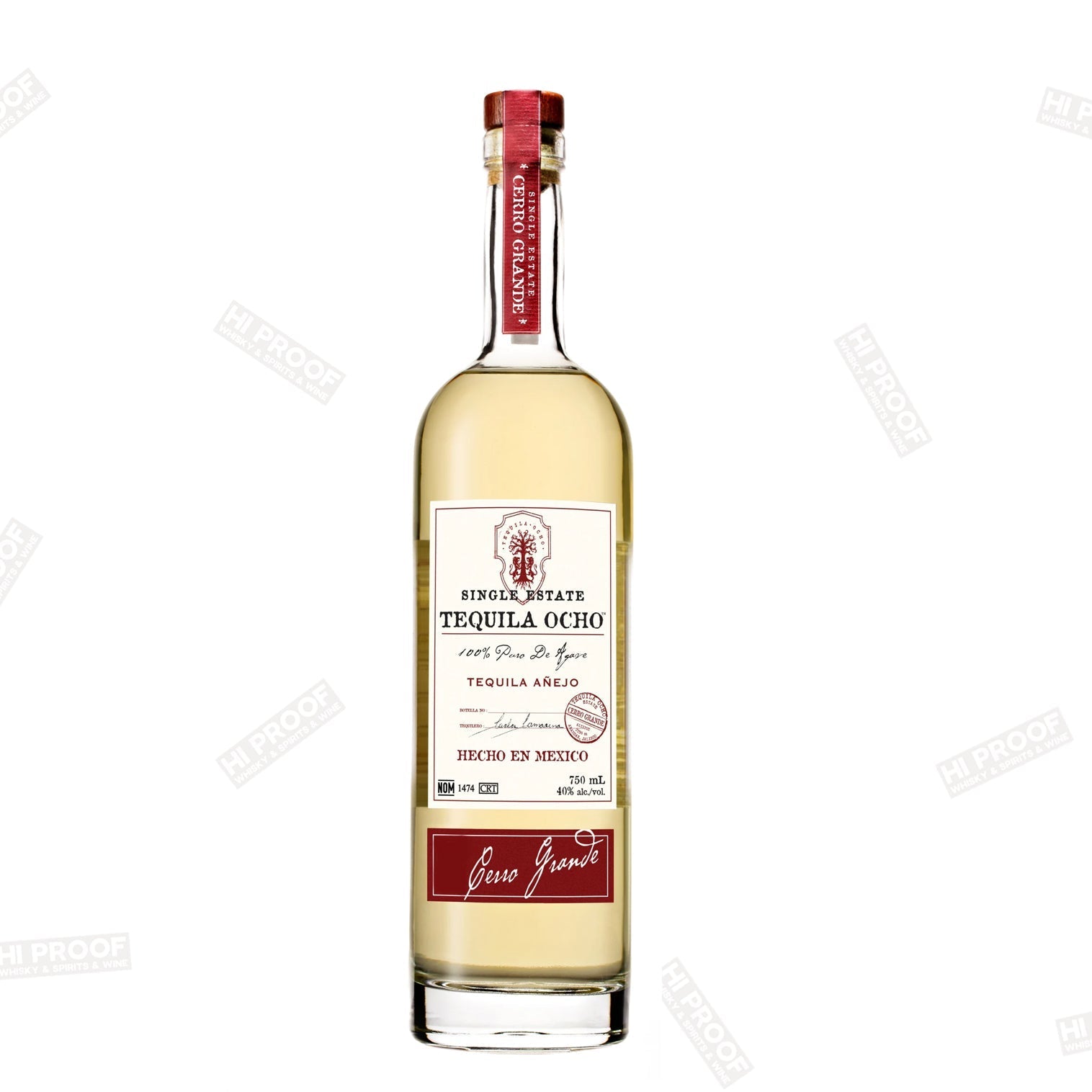 Tequila Ocho Tequila Anejo - Hi Proof - Tequila Ocho