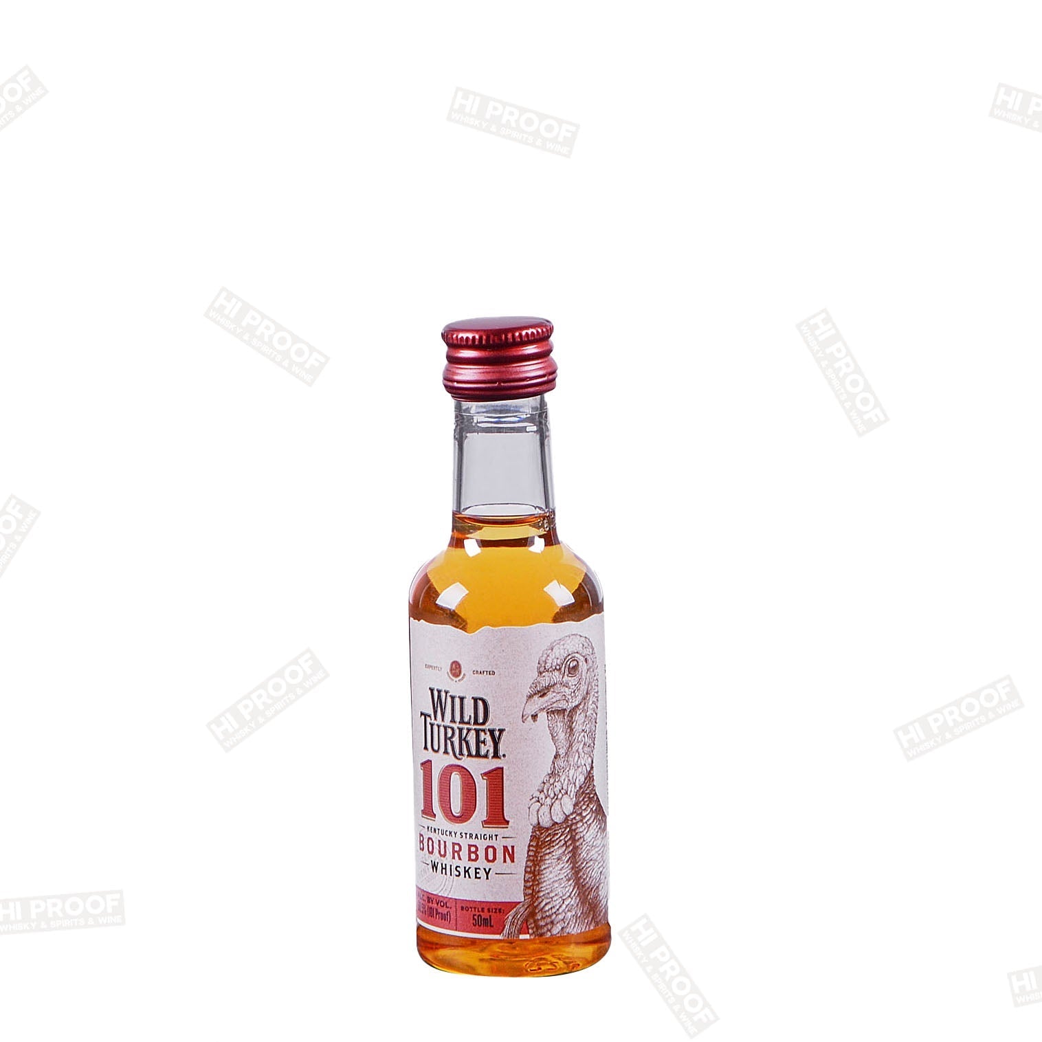 Wild Turkey 101 Bourbon Whisky 50ml - Hi Proof - Wild Turkey